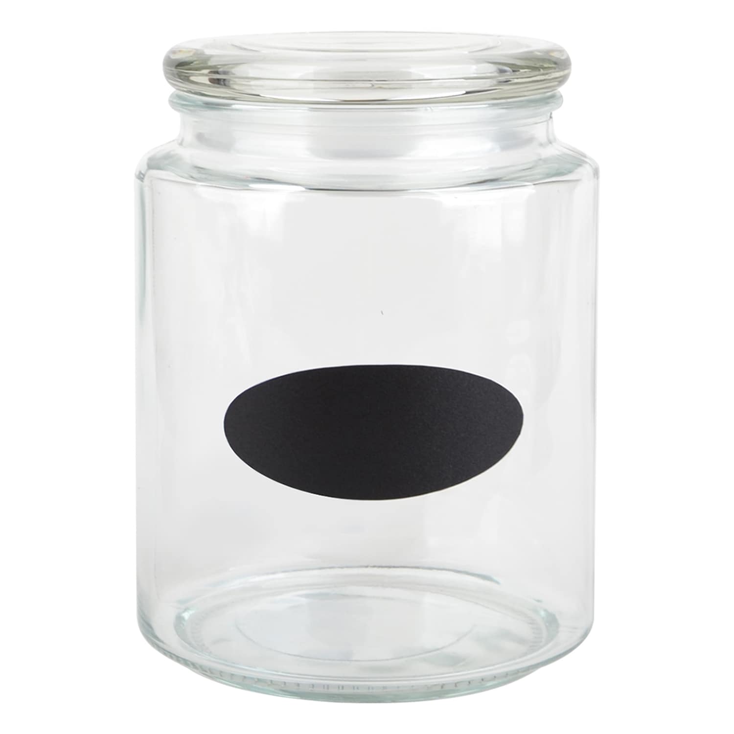 Glass Canister with Chalk Label, 68oz