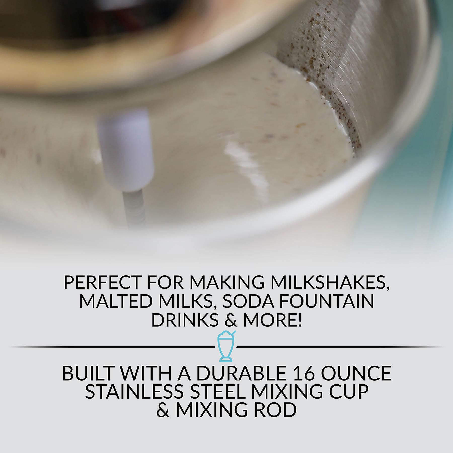 Nostaglia 2-Speed Electric Milkshake Maker