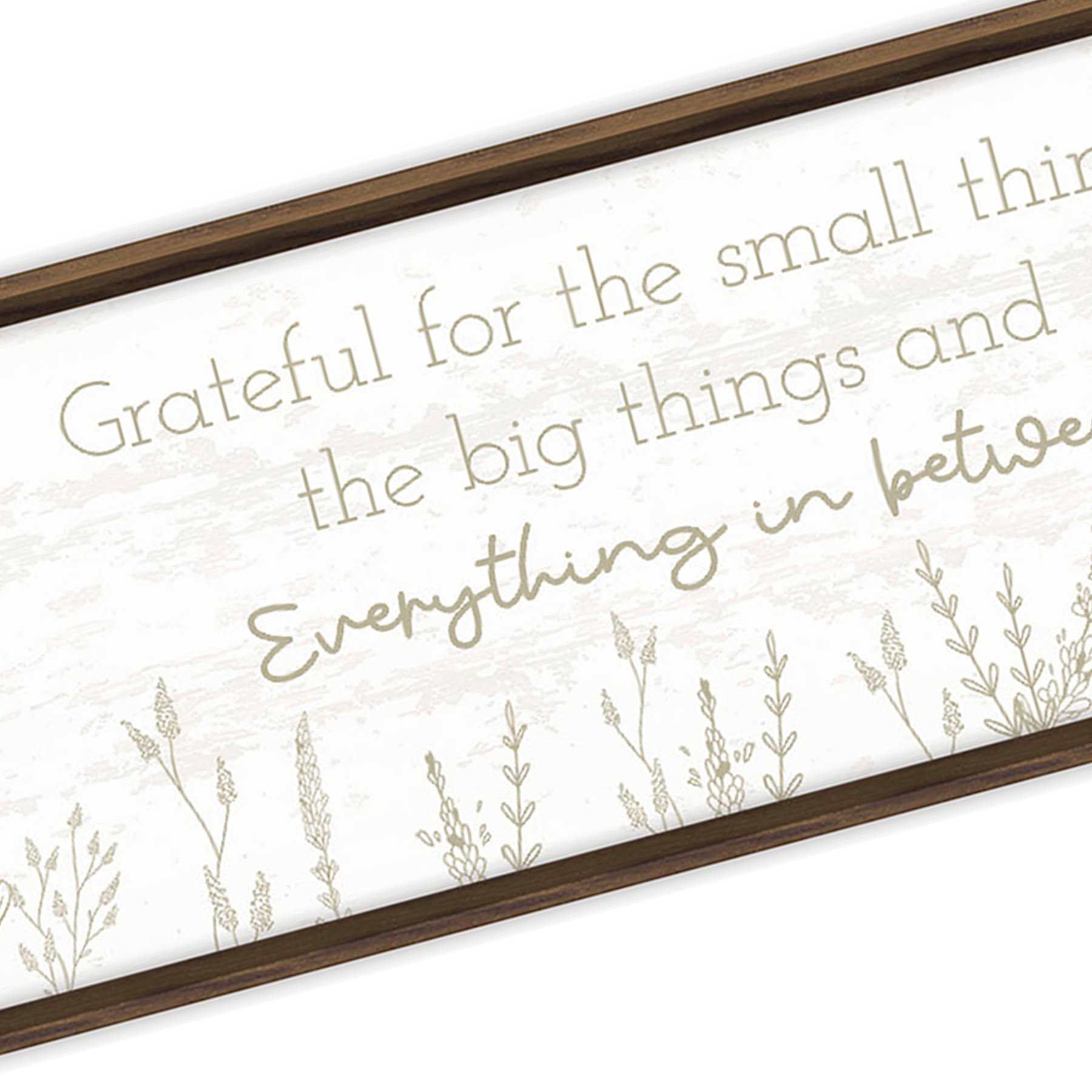 Honeybloom Everything In Between Wall Sign, 12x36