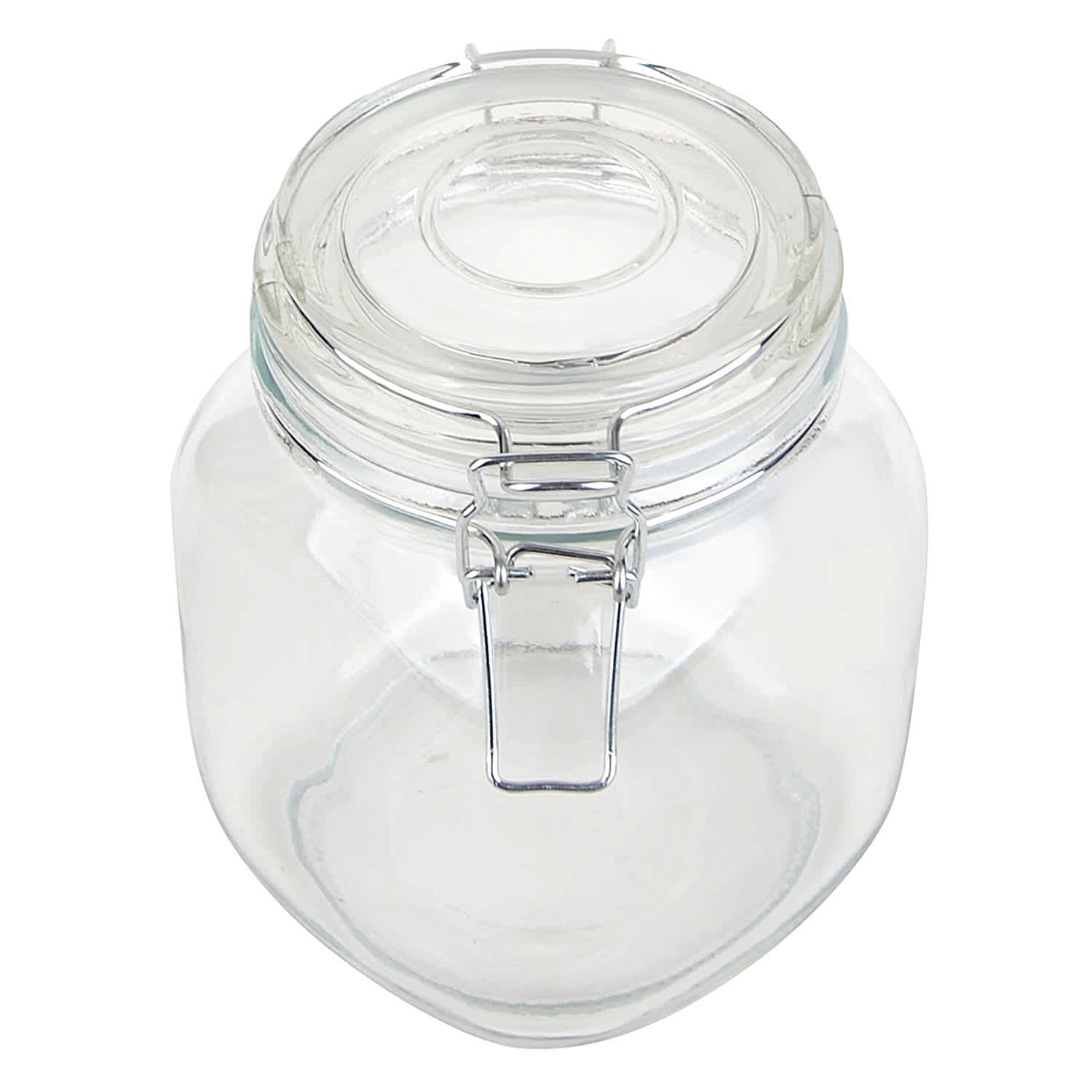 Glass Canister with Glass Lock Lid, 34oz