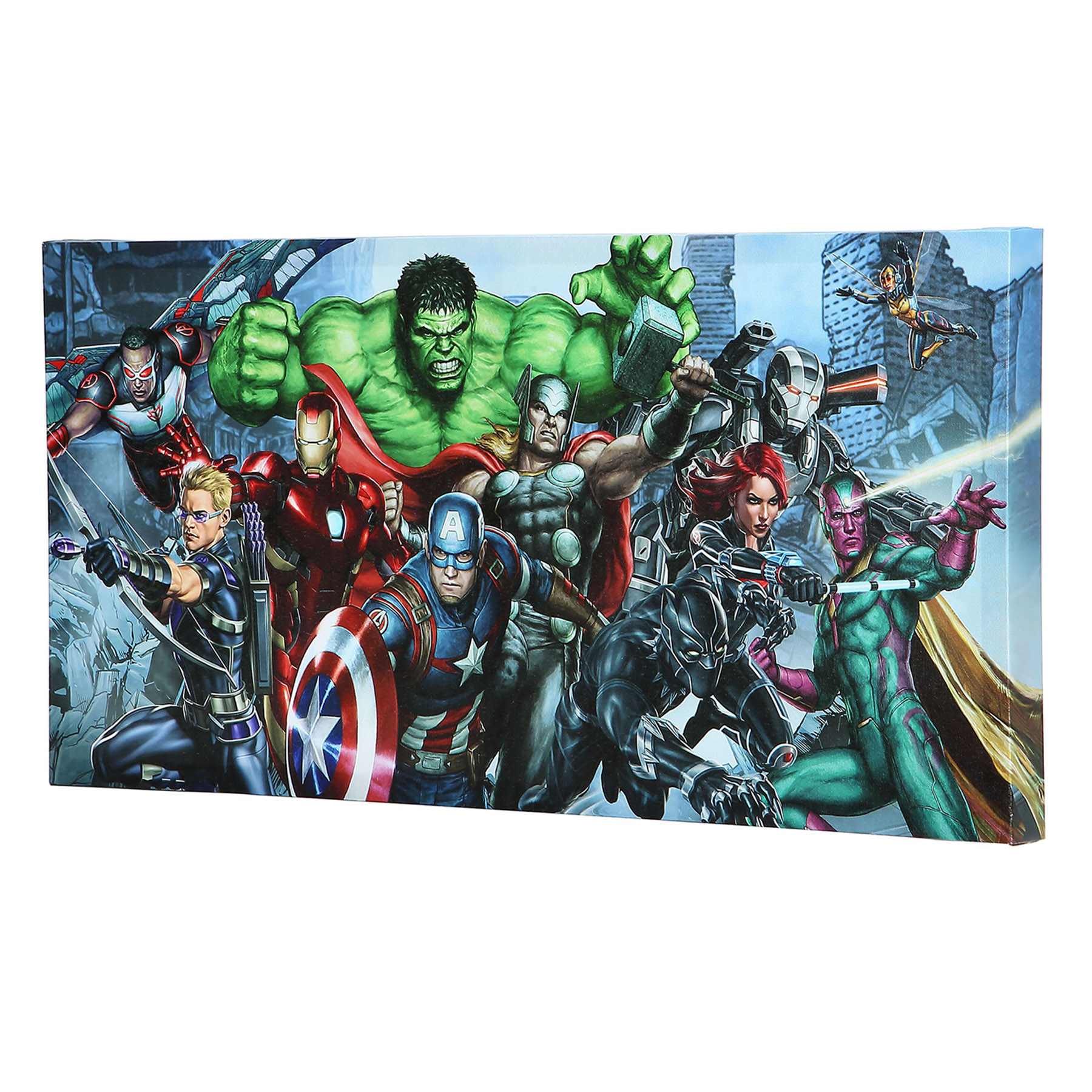 Avengers Canvas Wall Art, 24x12