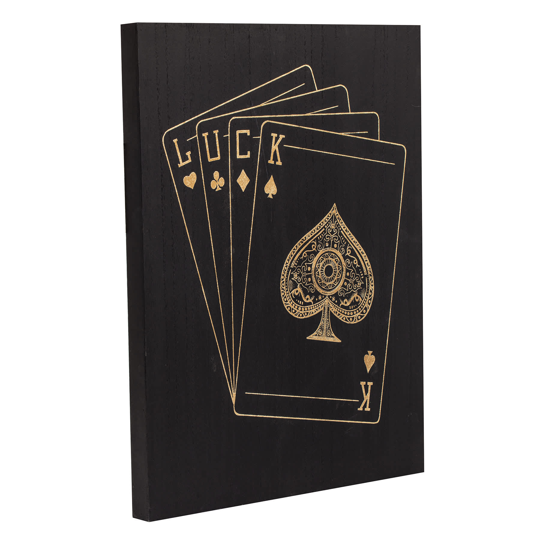 Framed House of Cards Wall Decor, 18x24