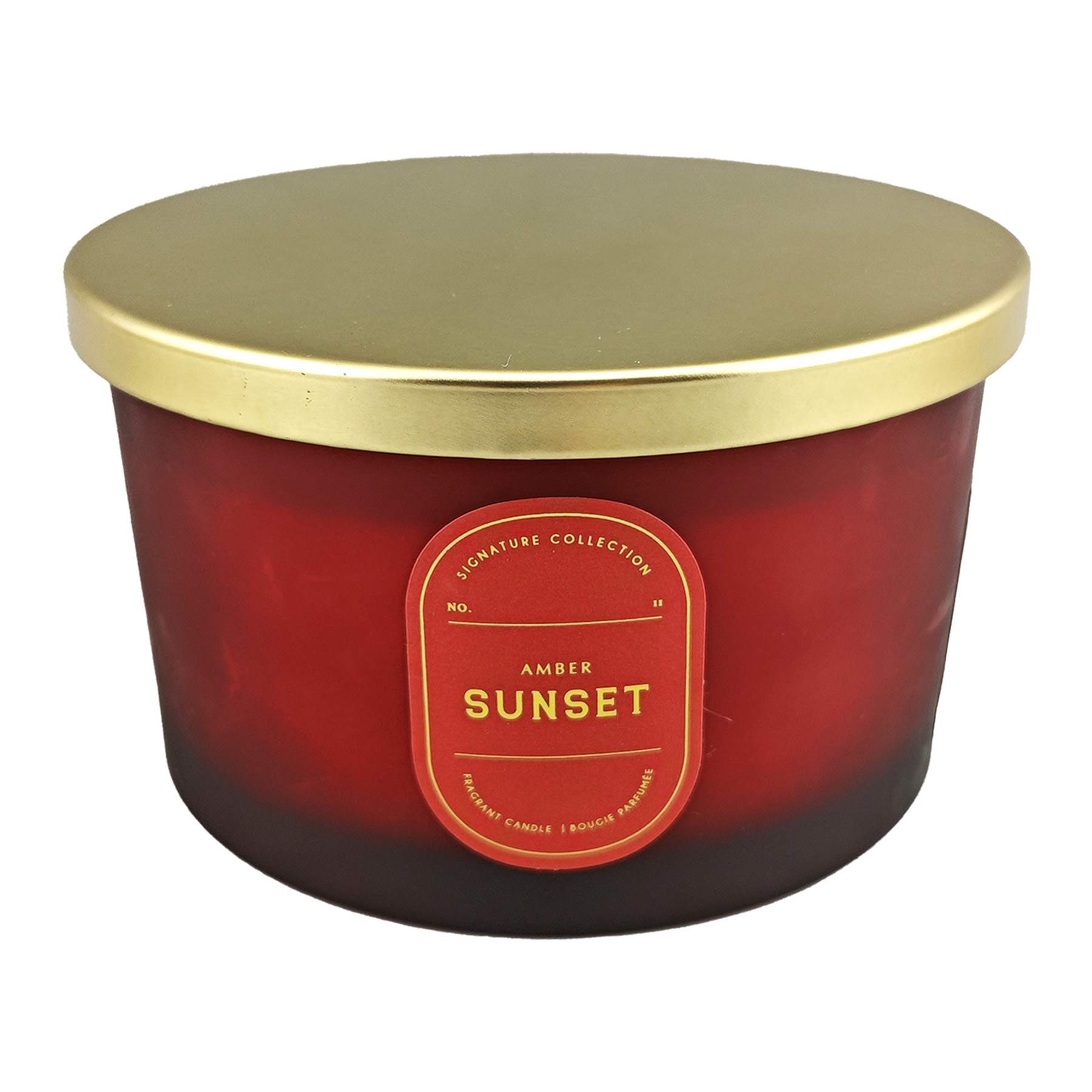 Amber Sunset Scented Jar Candle, 16oz