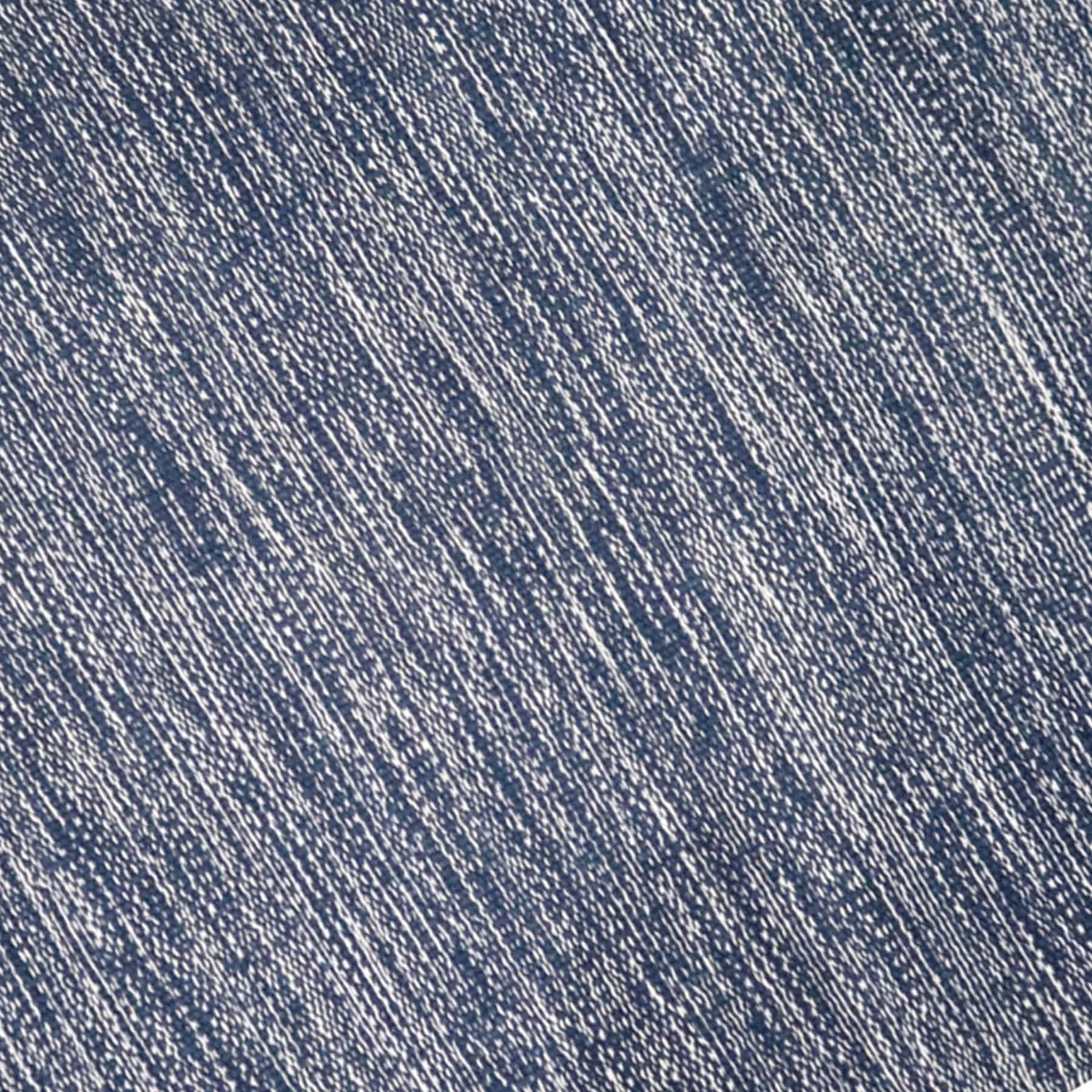 Navy & White Melange Cotton Accent Rug, 27x45
