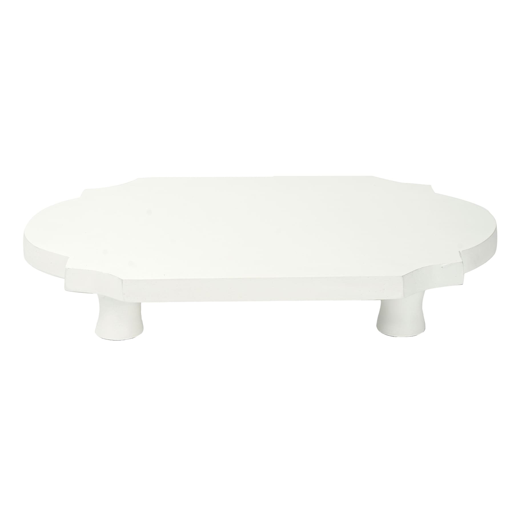 Providence White Wood Riser