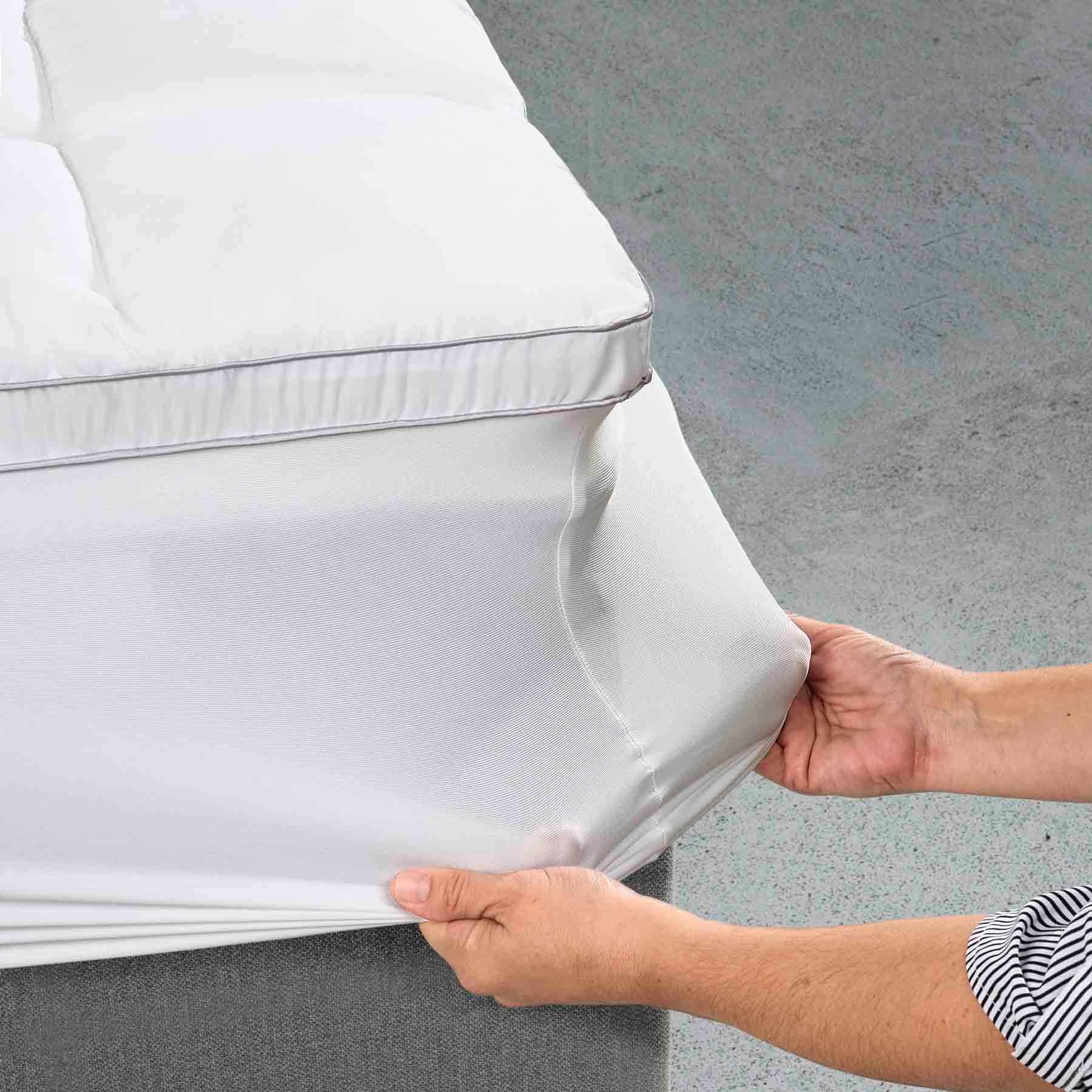 Quilted Mattress Topper, King