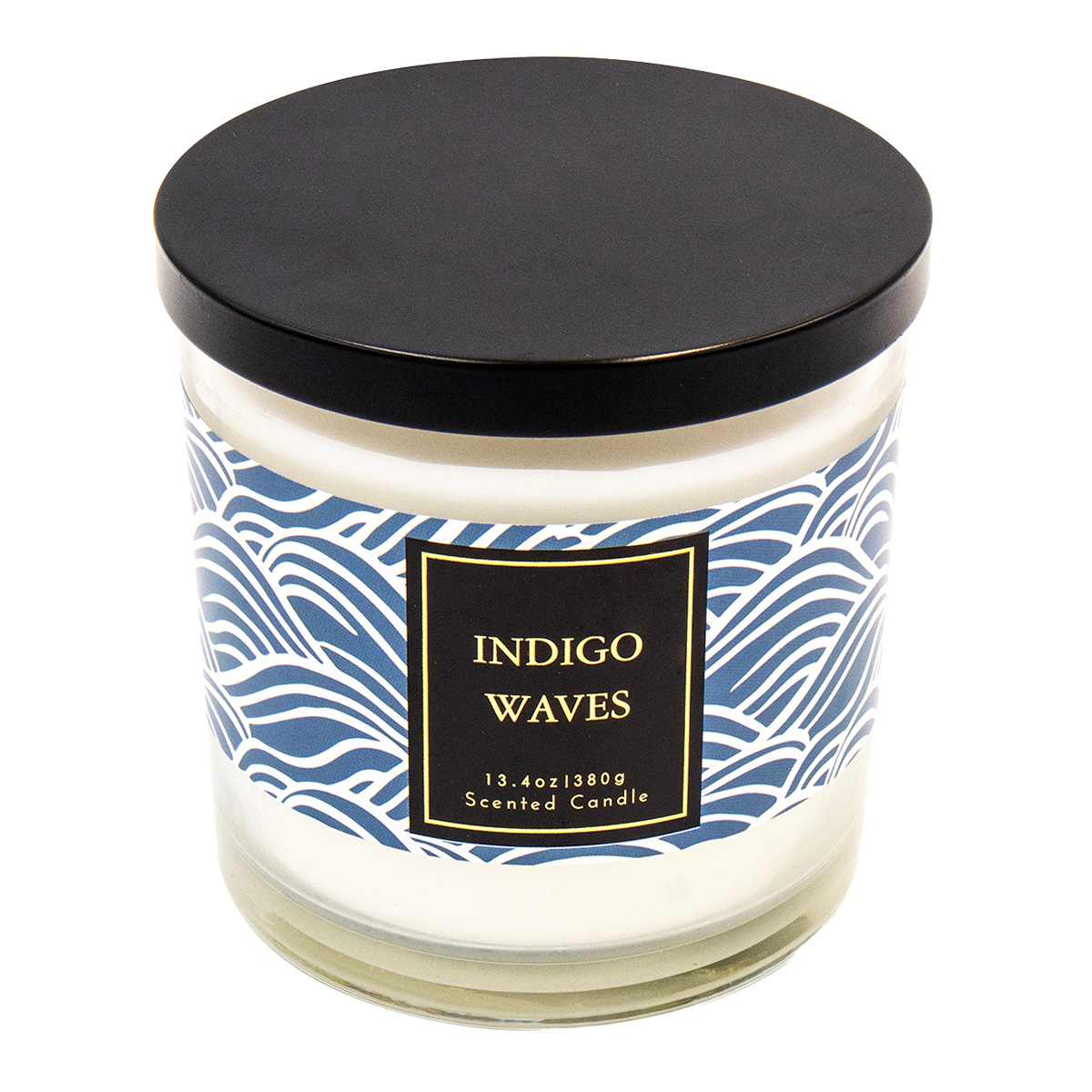 Indigo Waves Scented Jar Candle, 13.4oz