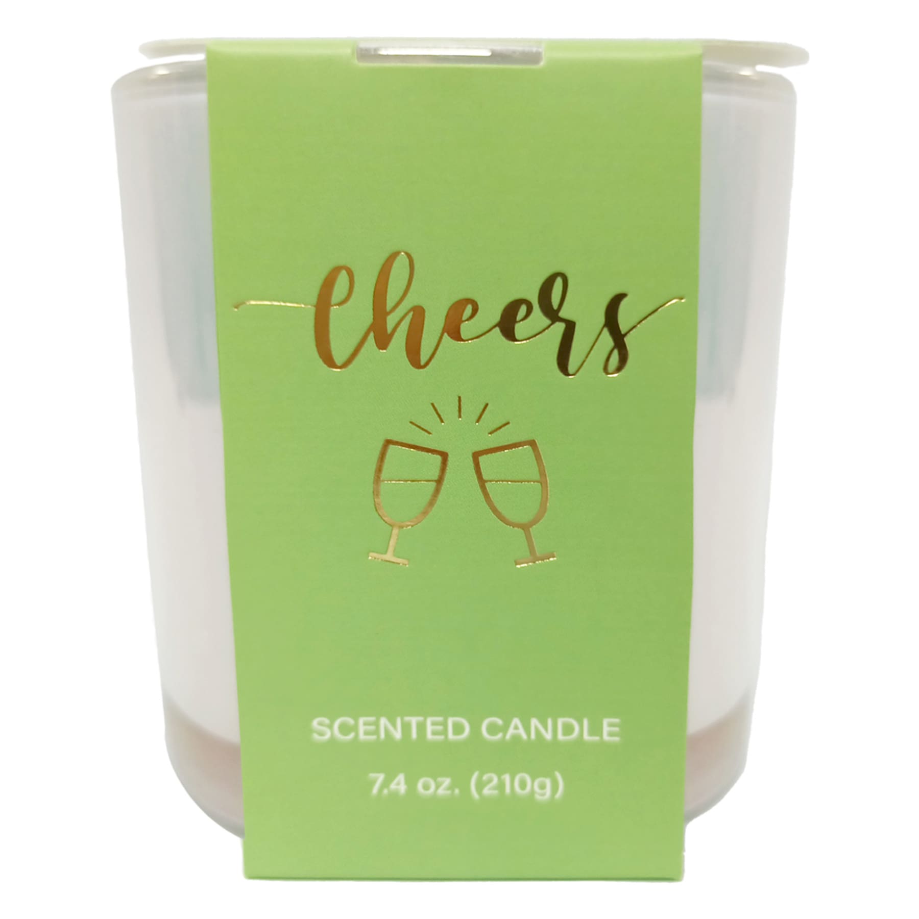 Cheers Scented Jar Candle, 7.4oz