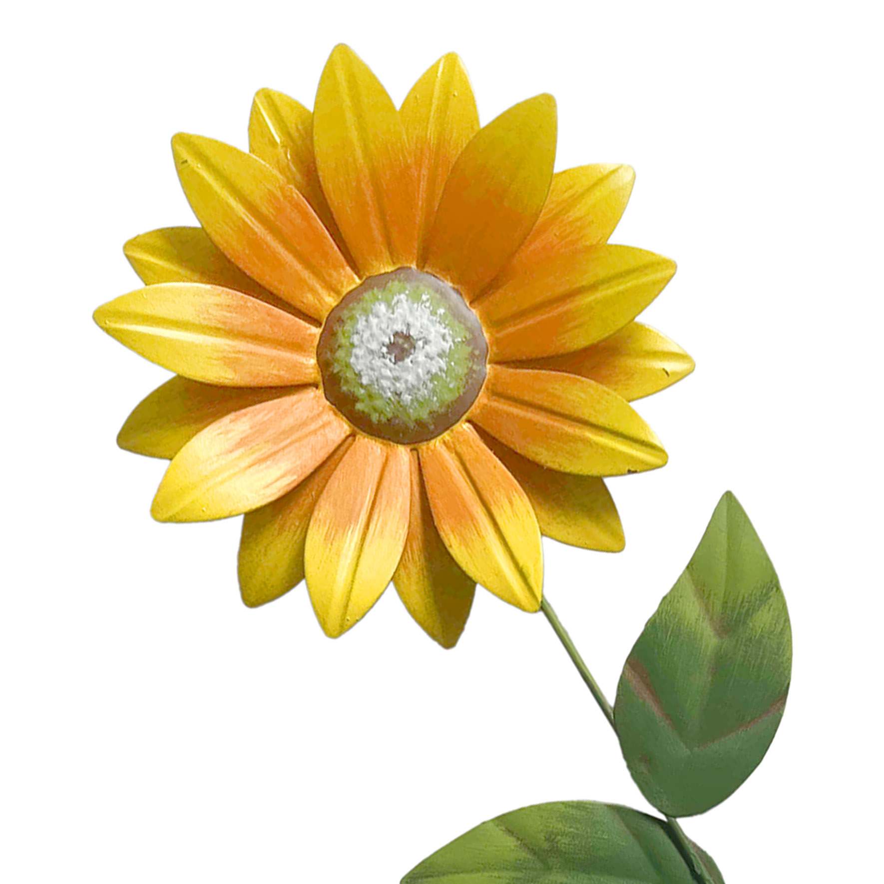 Yellow Flower Yard Pick, 5"
