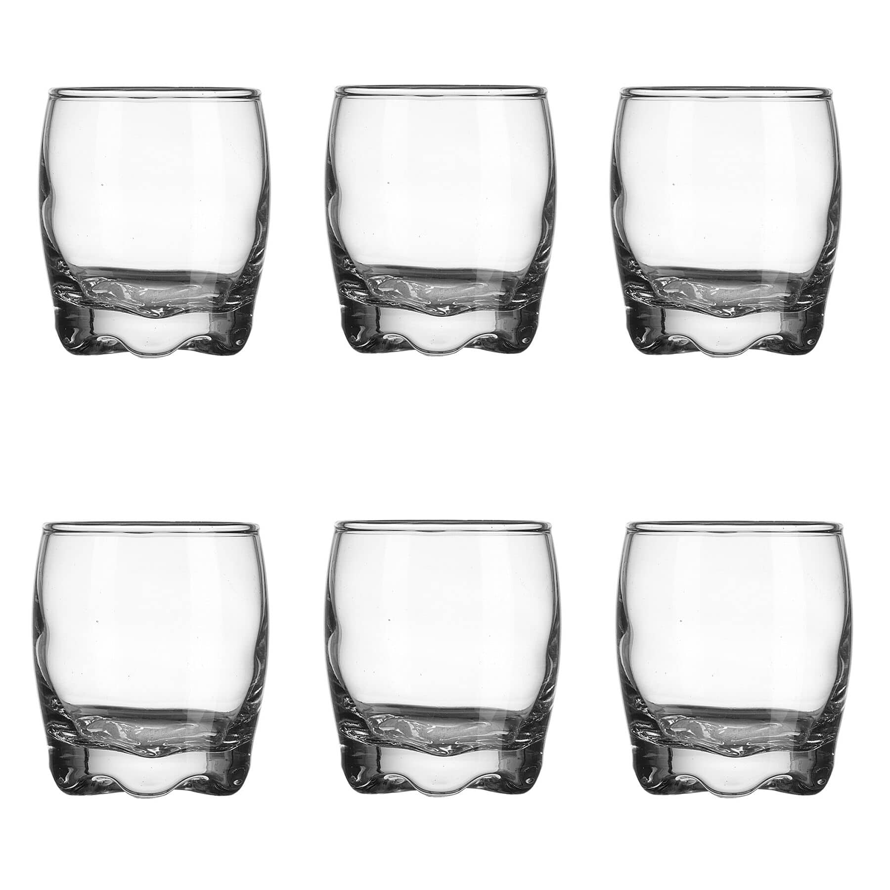Set of 6 Round Shot Glasses