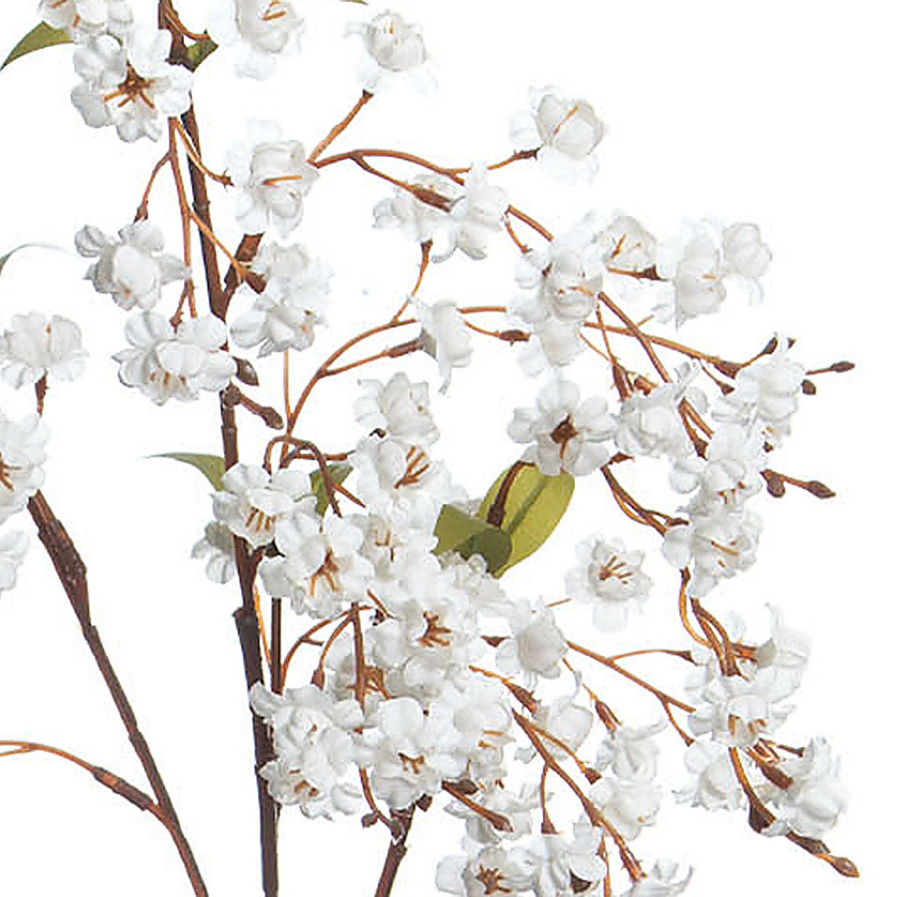 Willow Crossley White Double Baby's Breath Floral Spray, 33"