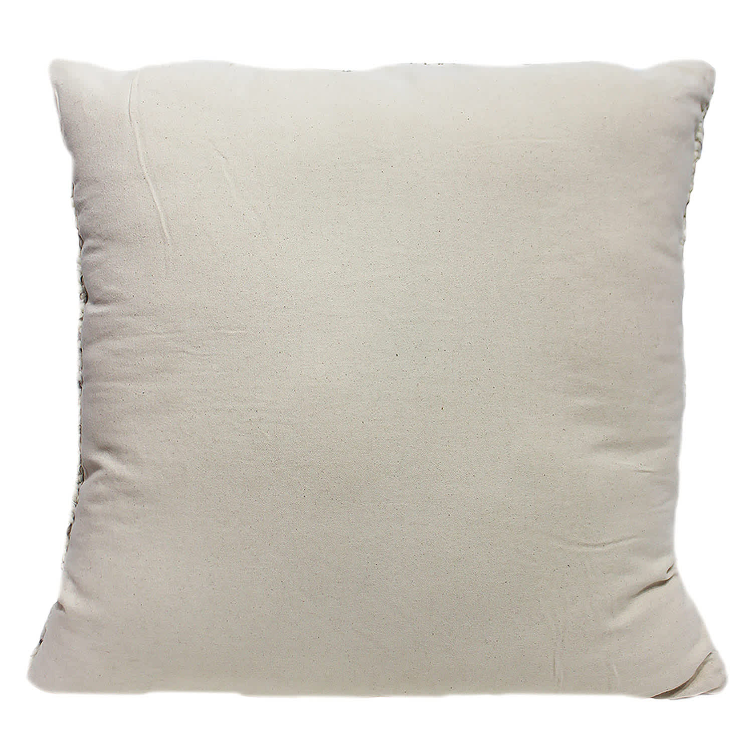 Neutral Chunky Knit Throw Pillow, 24"