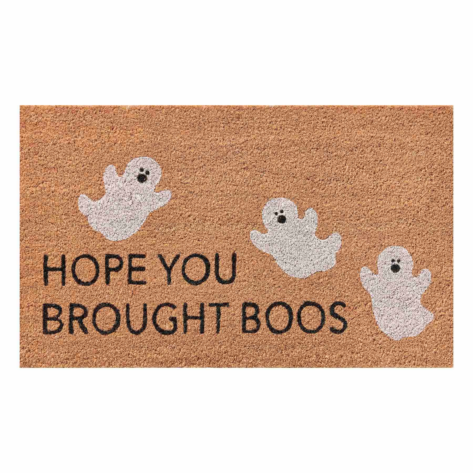 Hope You Brought Boos Coir Mat, 18x30