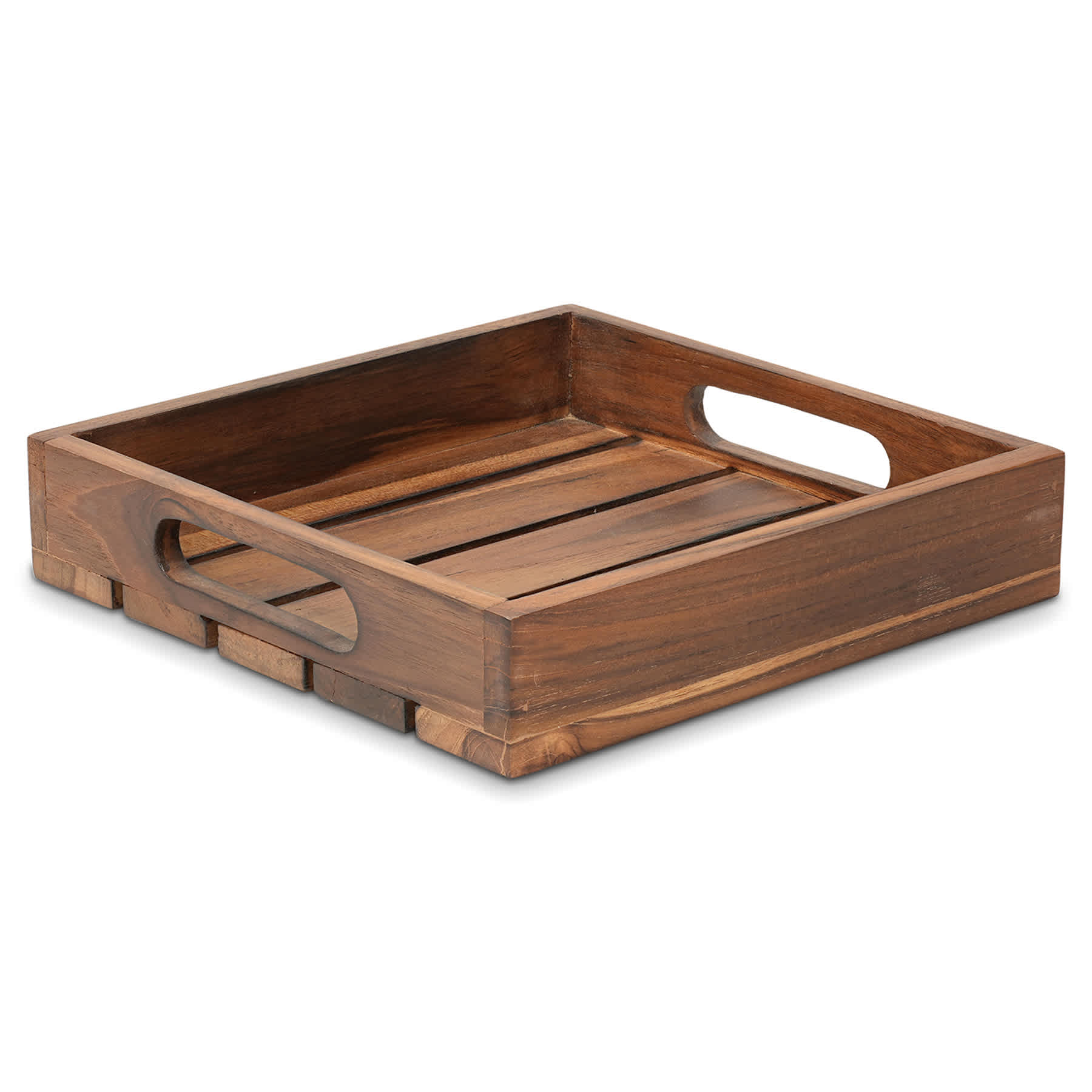 Square Wood Nesting Tray, 8"