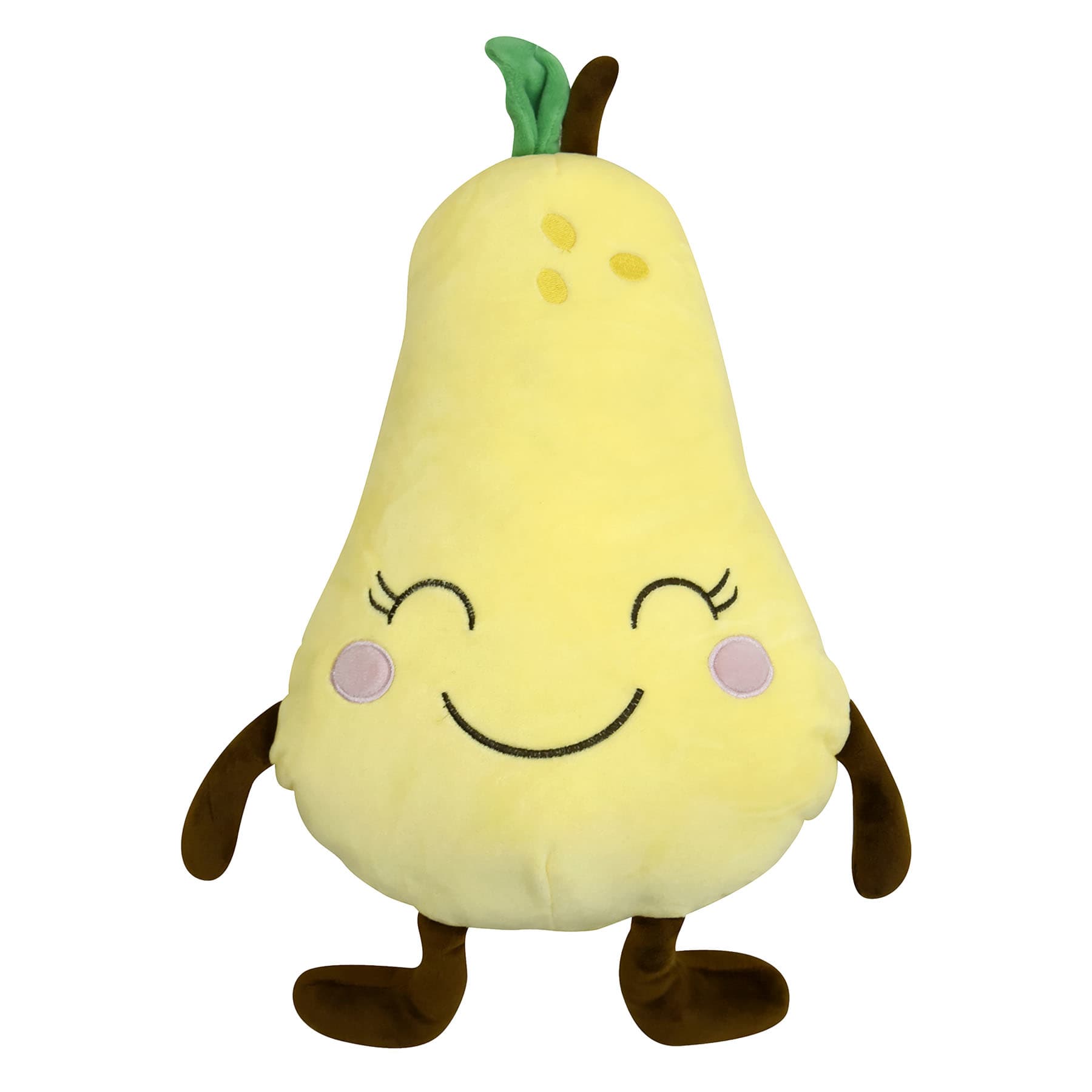Tiny Dreamers Happy Pear Plush Pillow, 11x15