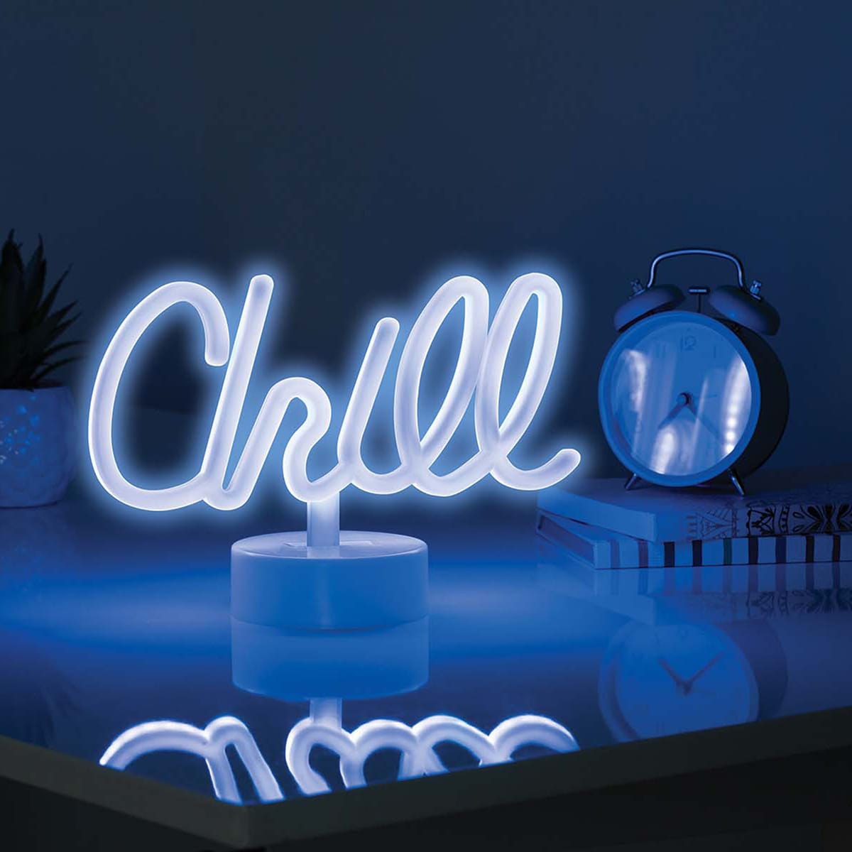 Lit Neon Stand