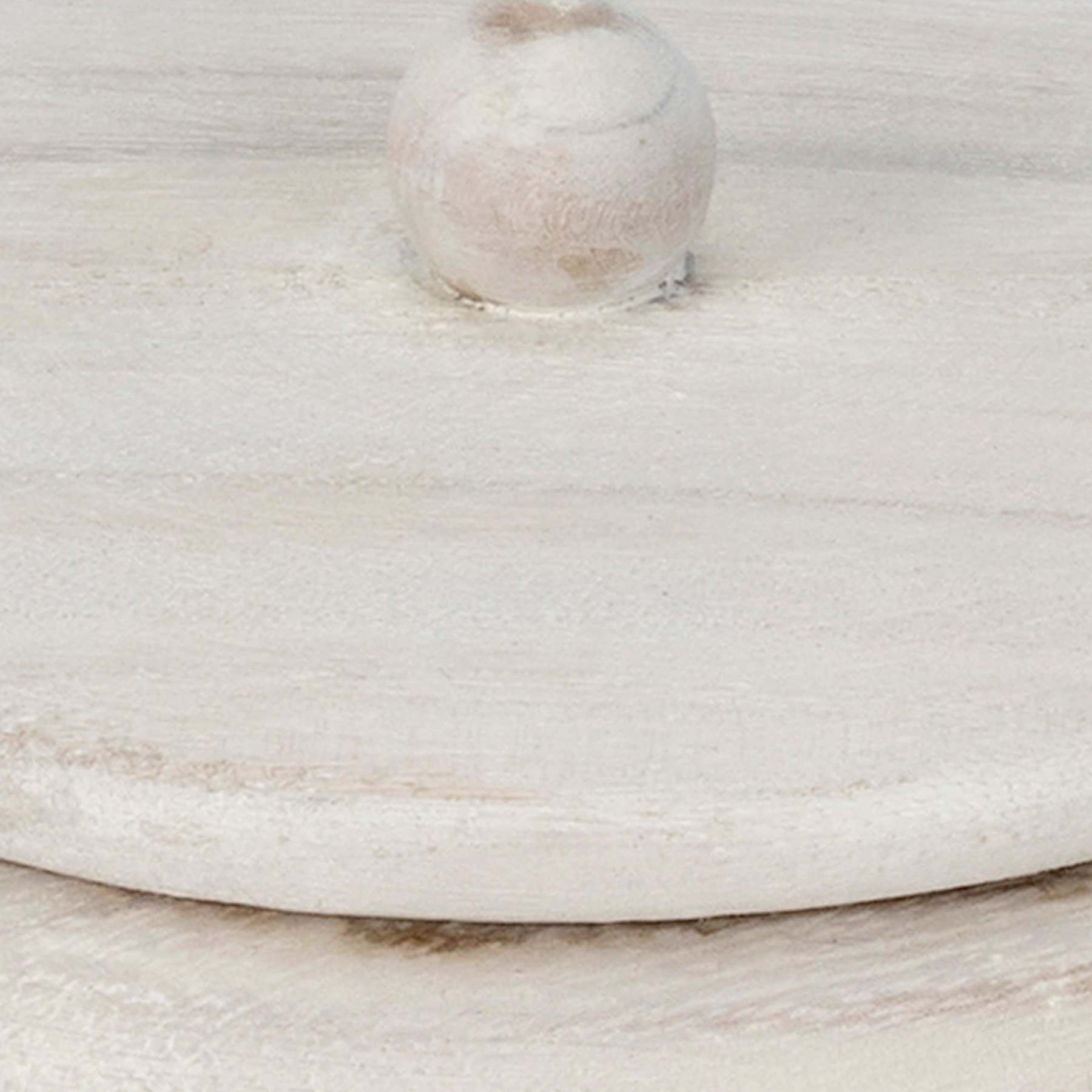 Ty Pennington Driftwood Round Container, 5.5"