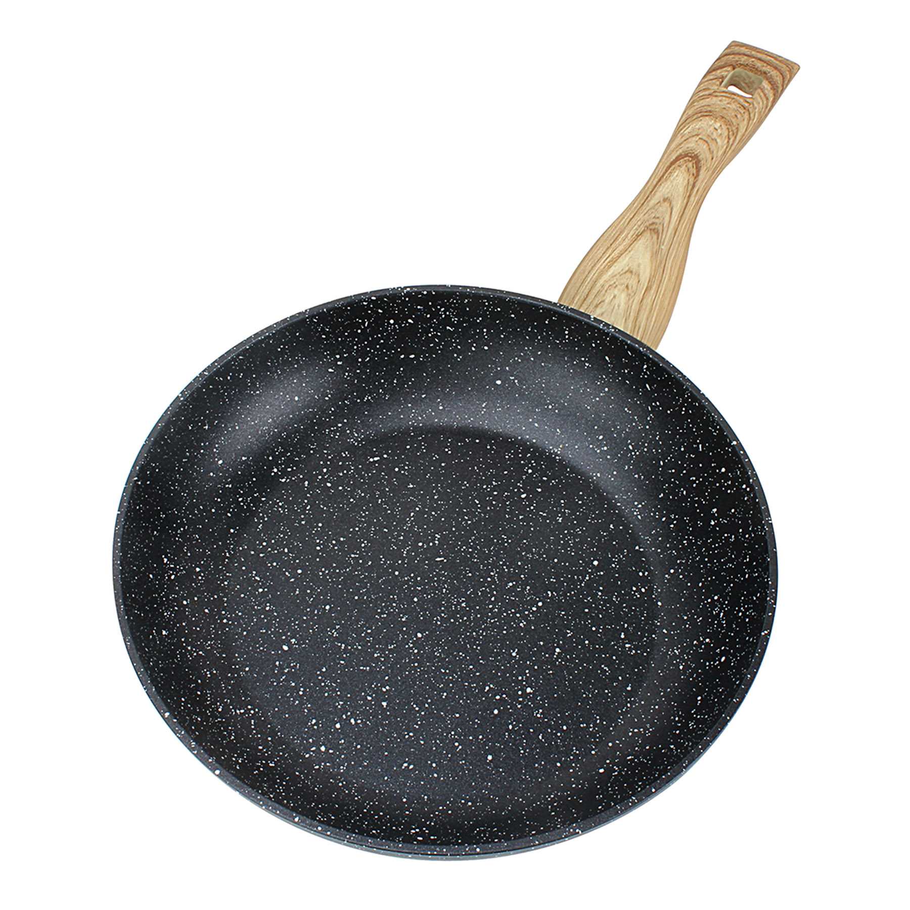 2-Pack Speckled Black Fry Pan