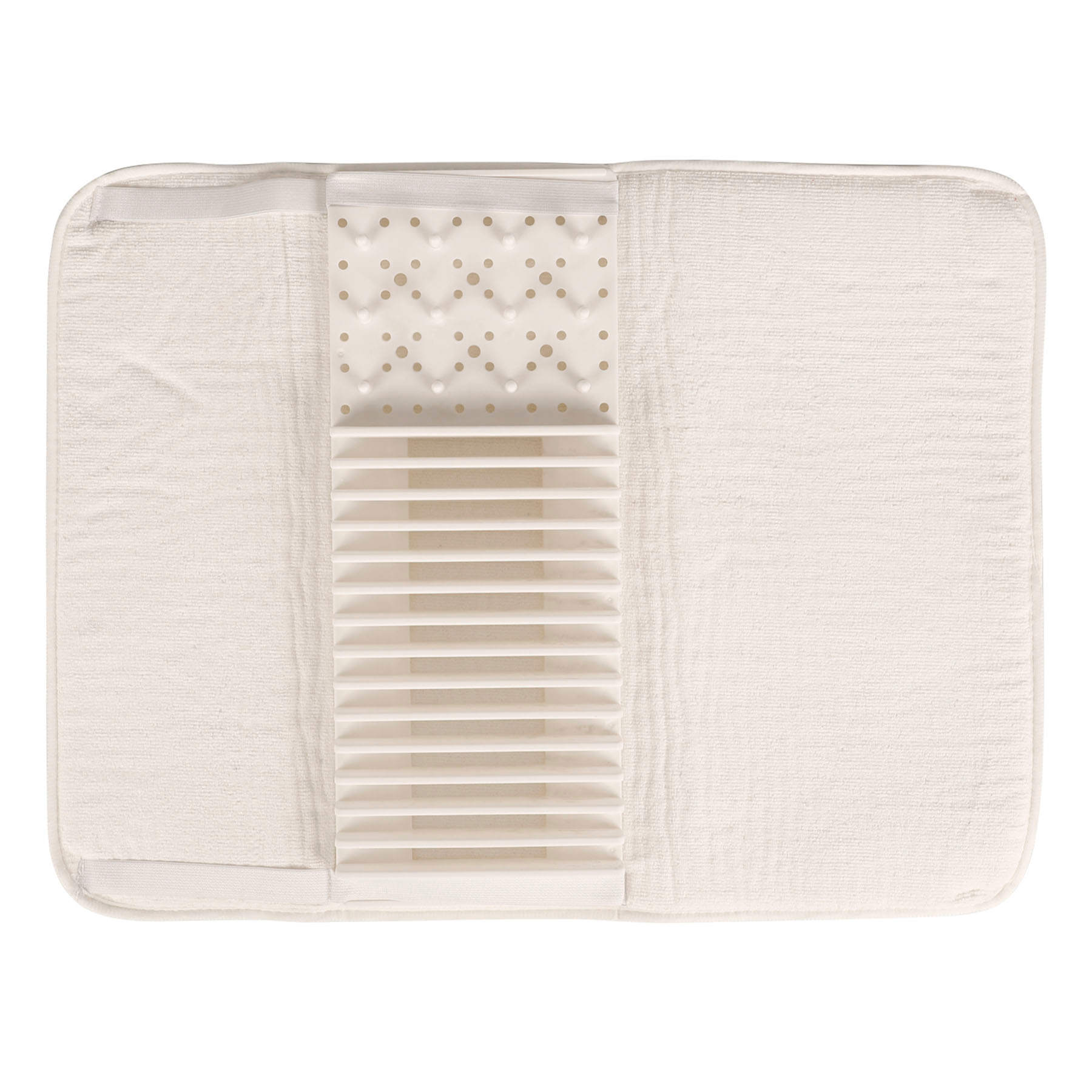 Dish Drying Mat, White