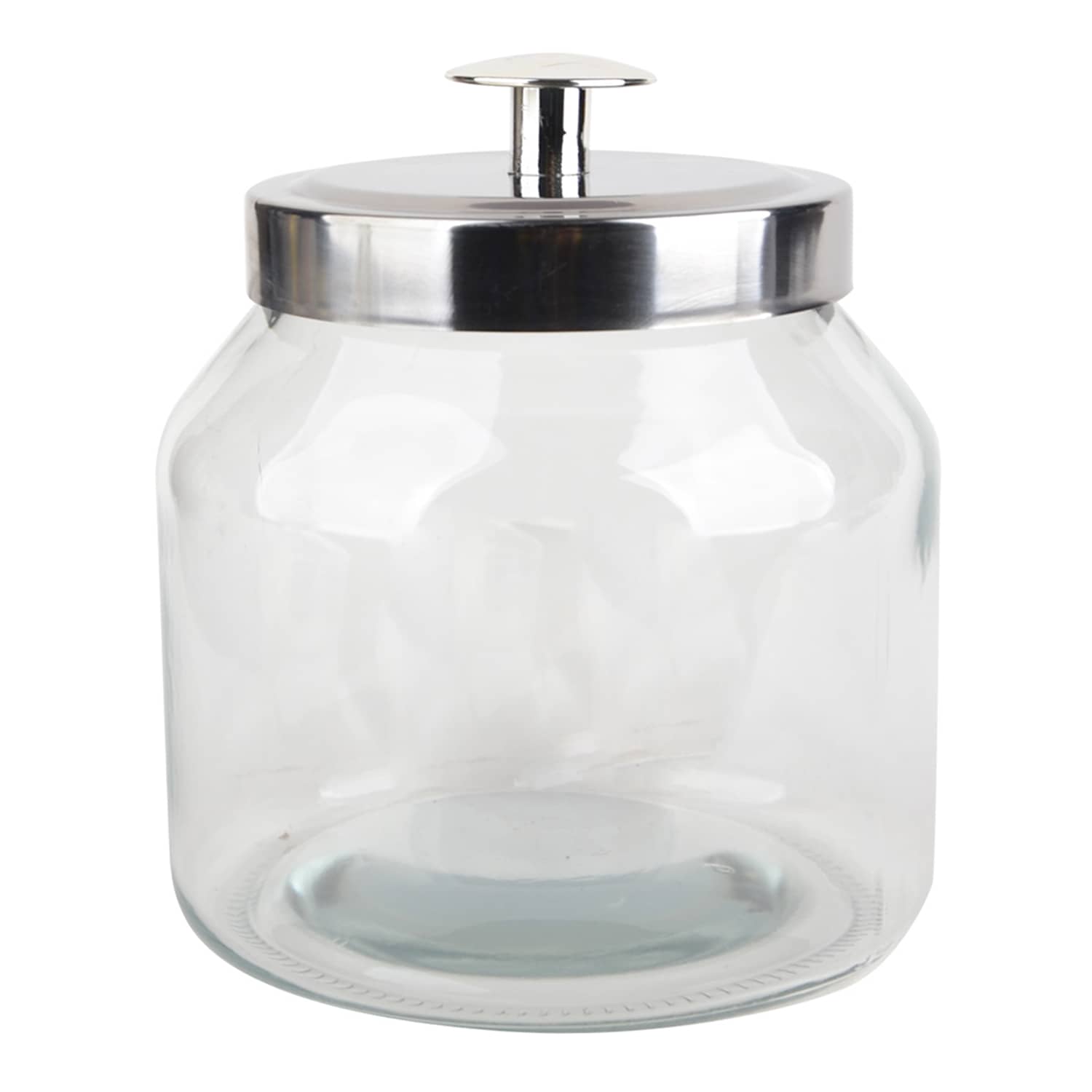 Glass Canister with Metal Lid, 71oz
