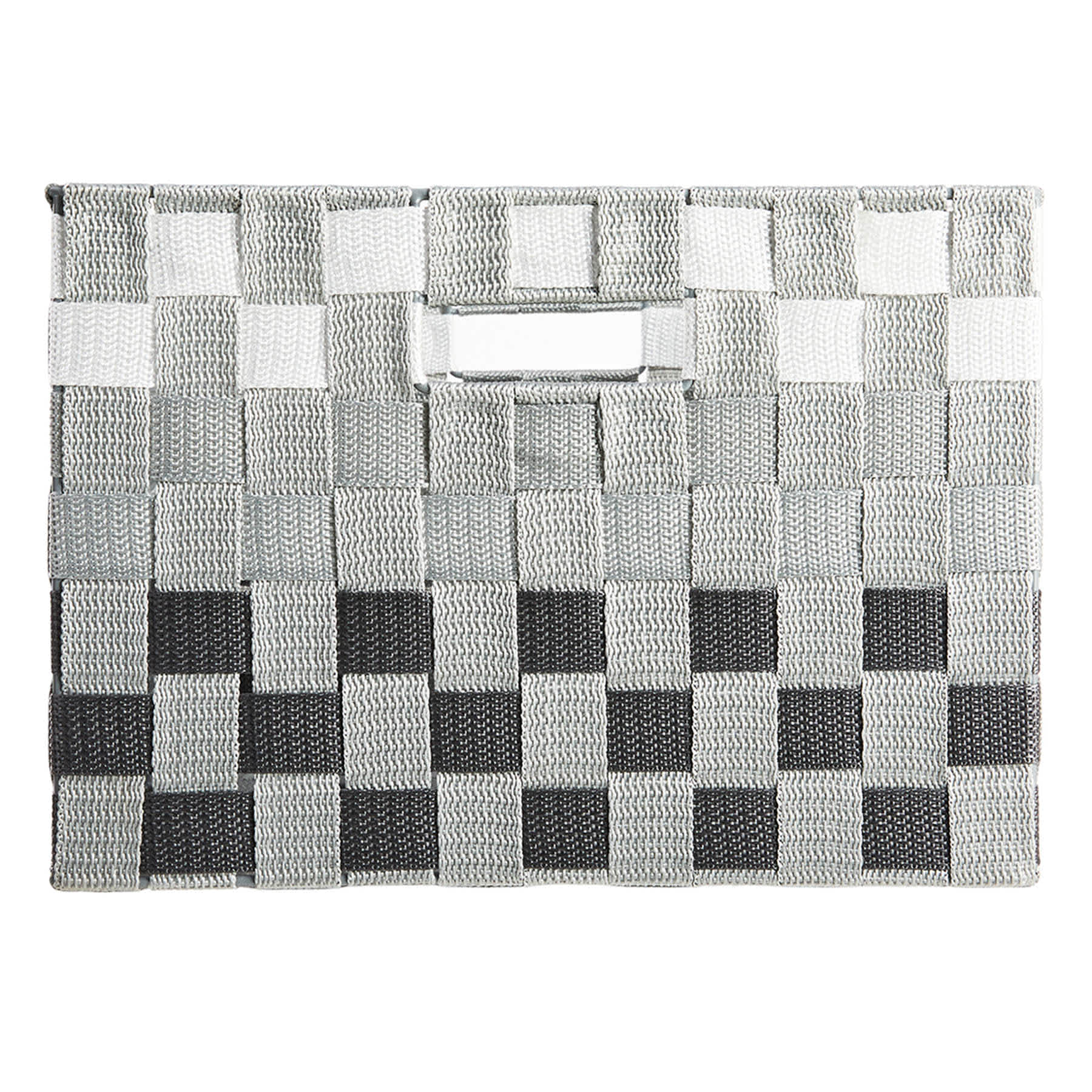 Grey Ombre Storage Basket, Large