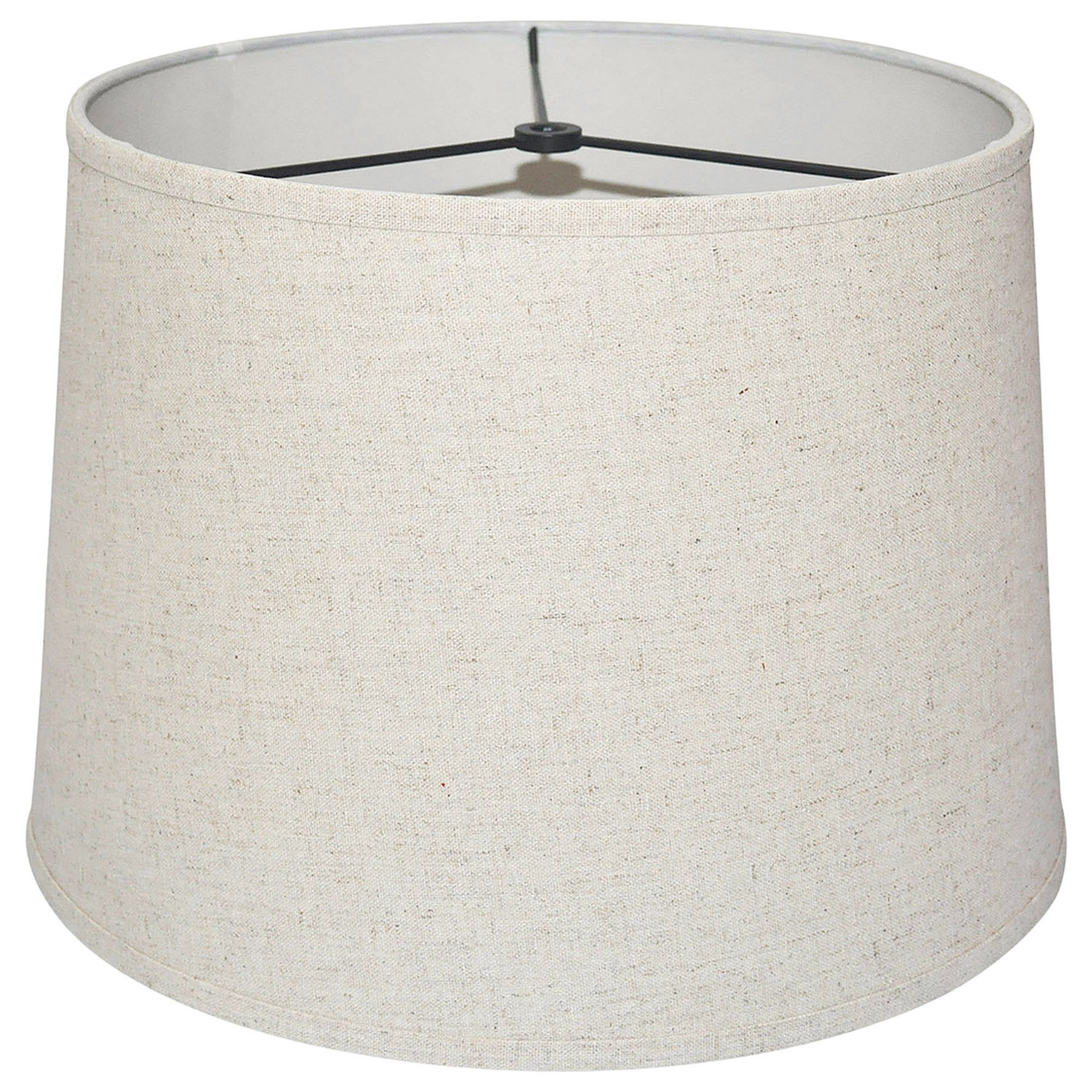 Beige Linen Medium Table Lamp Shade, 14x14x10