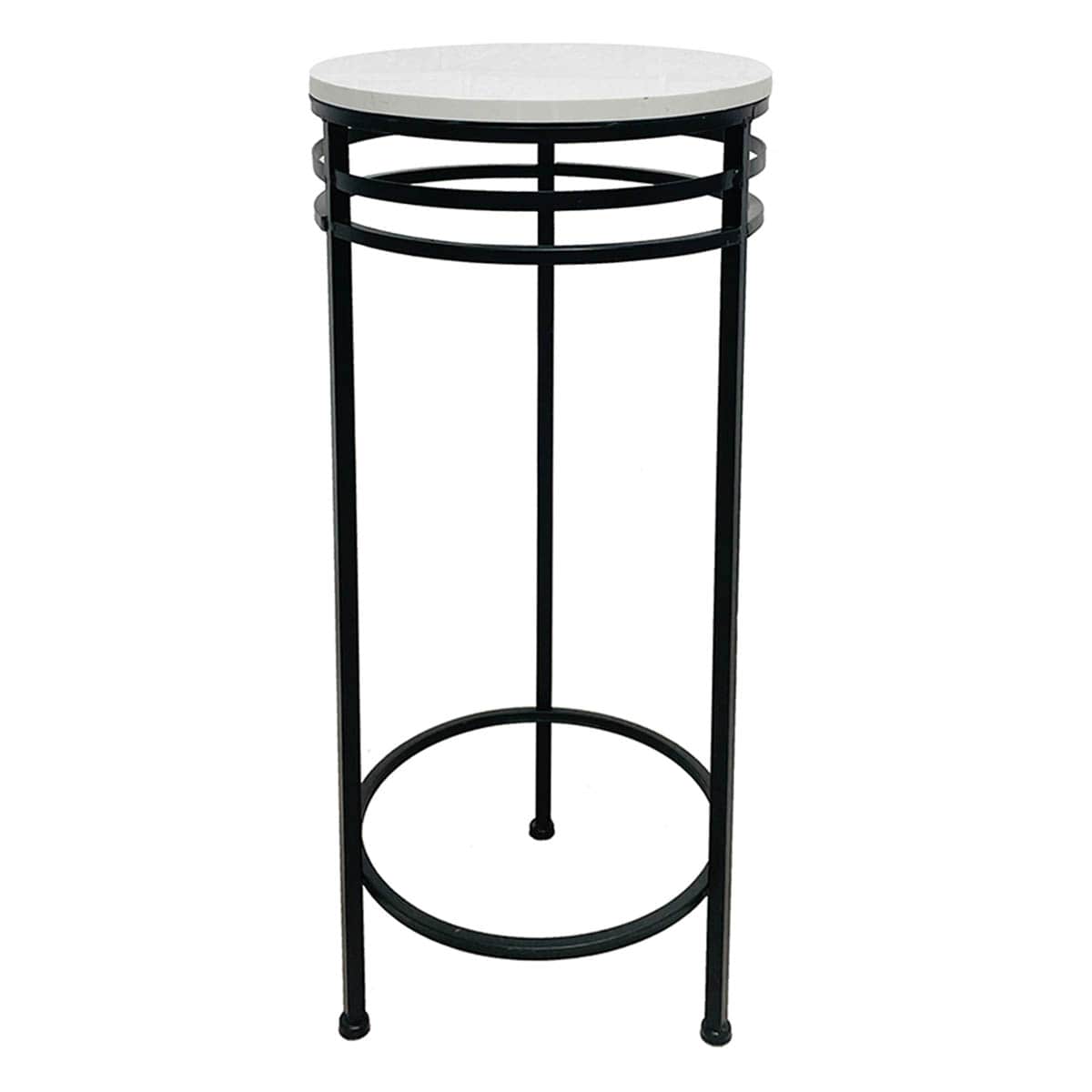 Marble Top Plant Stand, Small