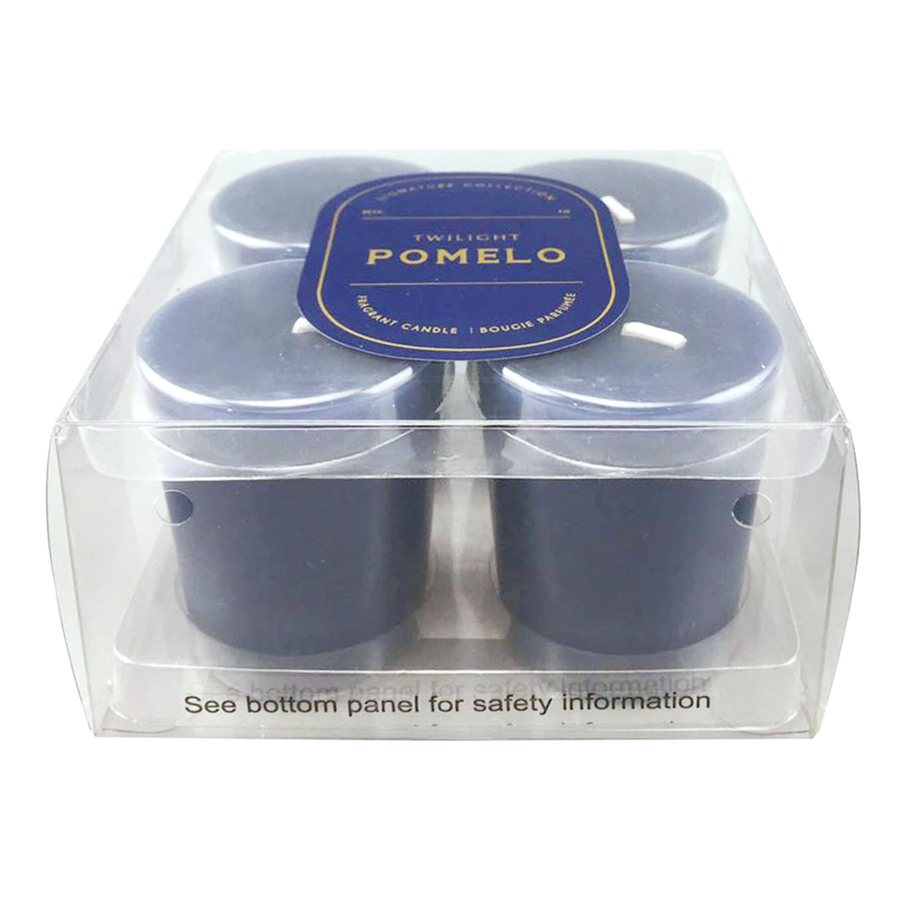 4-Pack Twilight Pomelo Scented Votive Candles