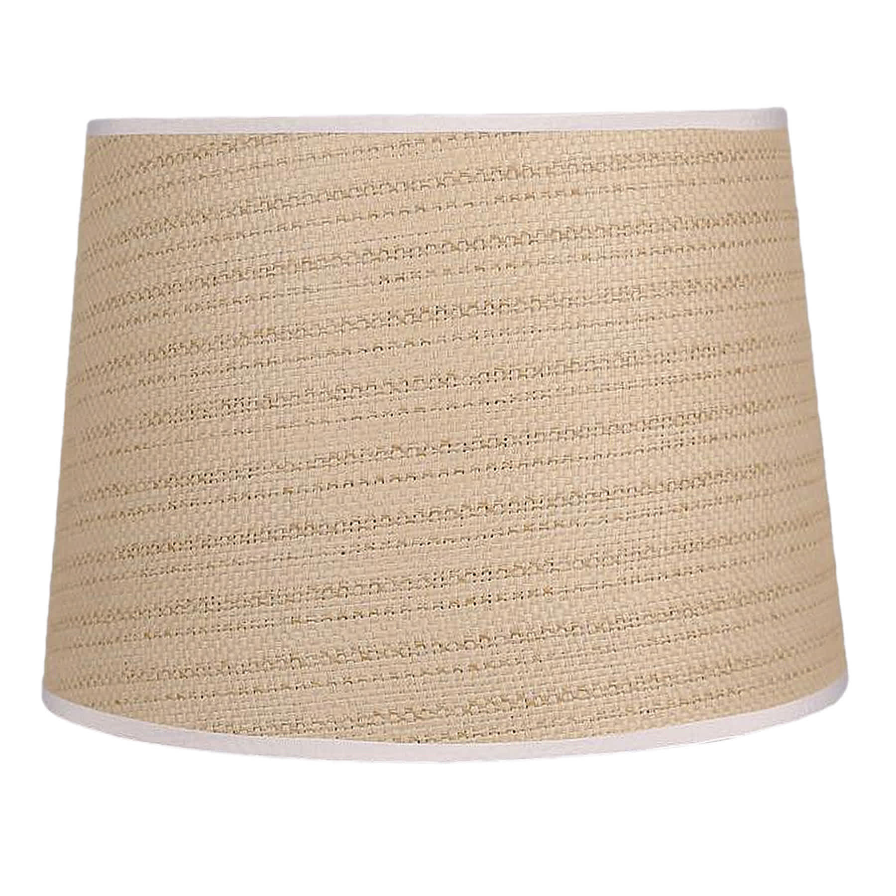 Providence Natural Rattan Tapered Drum Medium Table Lamp Shade, 12x14x10