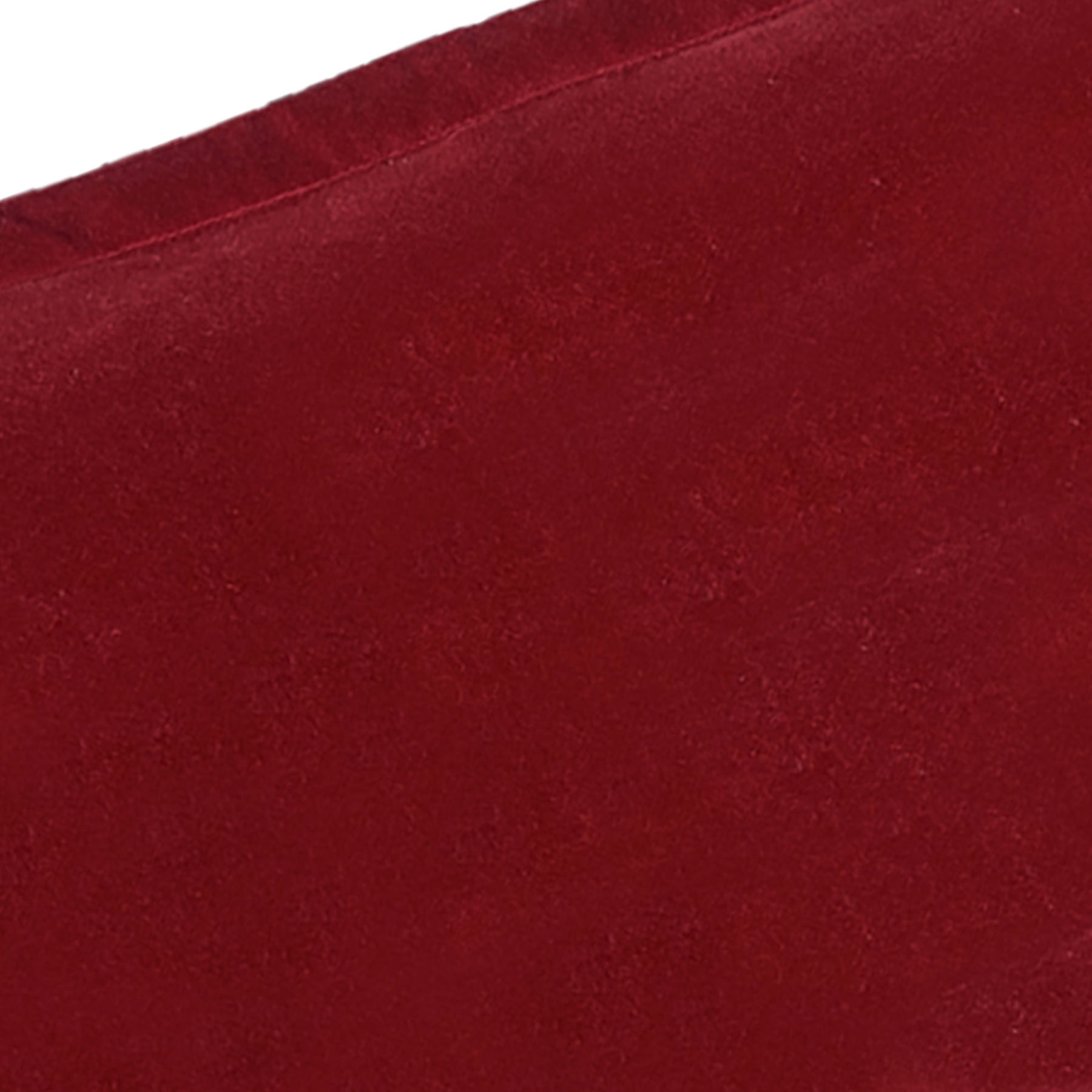 Providence Burgundy Cotton Velvet Throw Pillow, 14x36