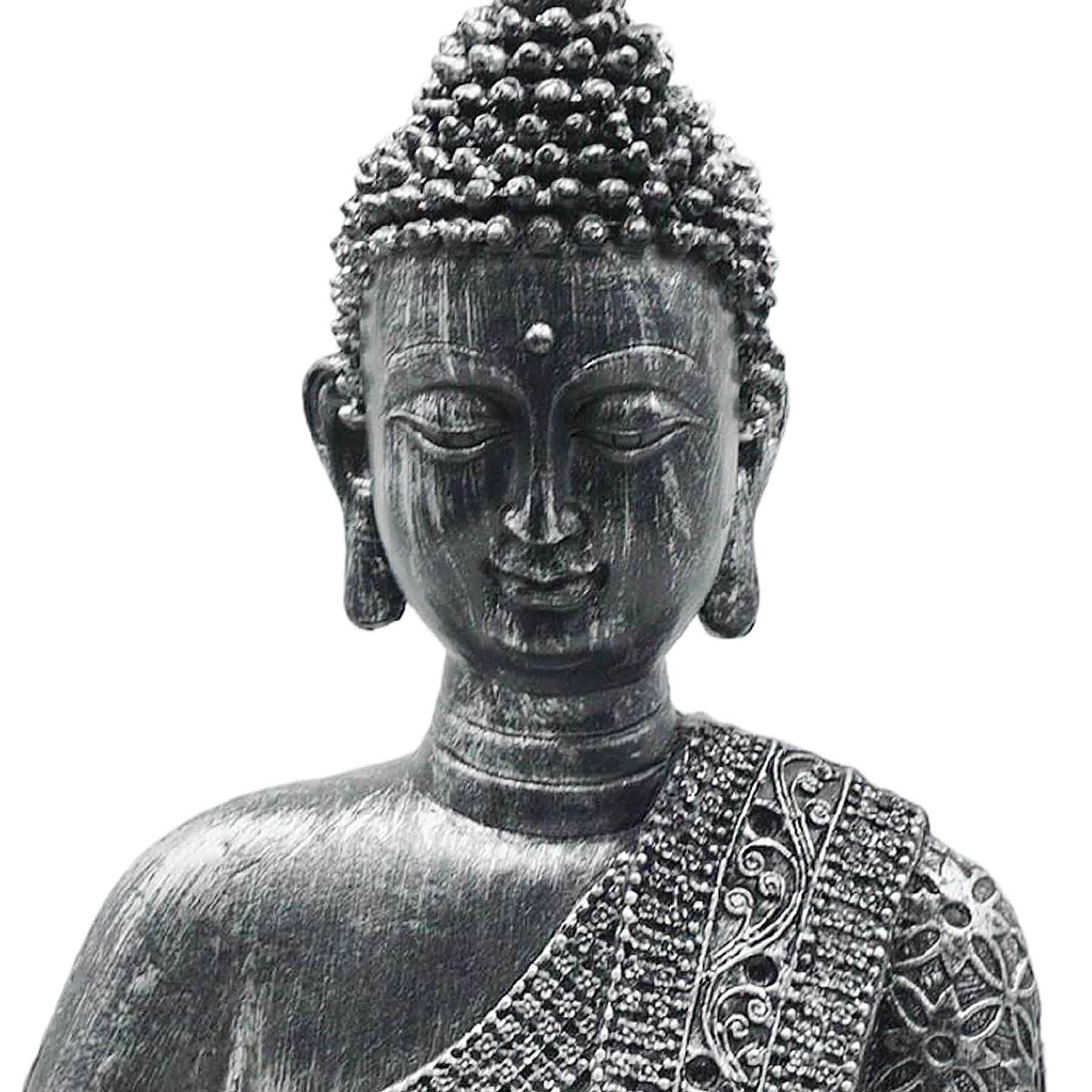 Found & Fable Buddha Figurine, 15"