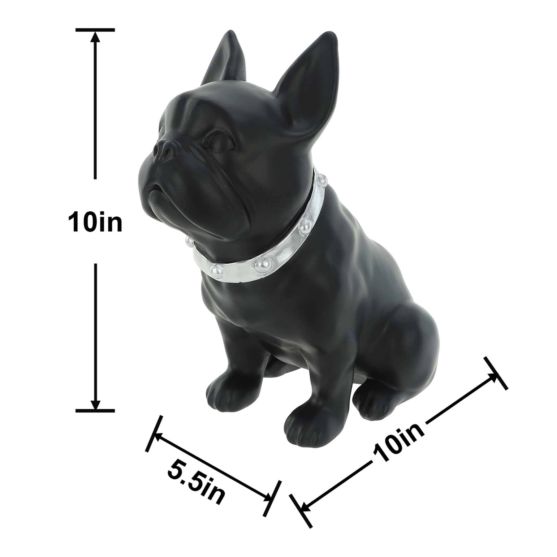 Crosby St. French Bulldog Outdoor Statue, 10"