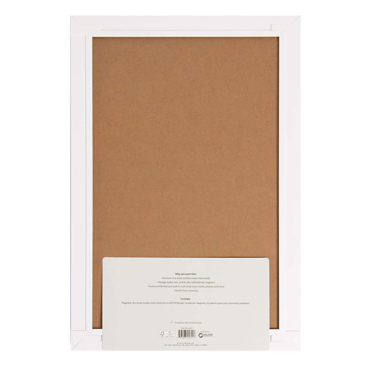 Modern Pinit Frame Dry Erase Planner, 11x16