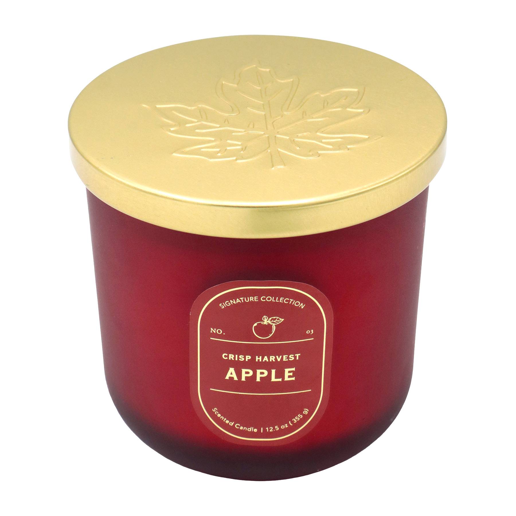 Crisp Harvest Apple Scented Jar Candle, 12.5oz