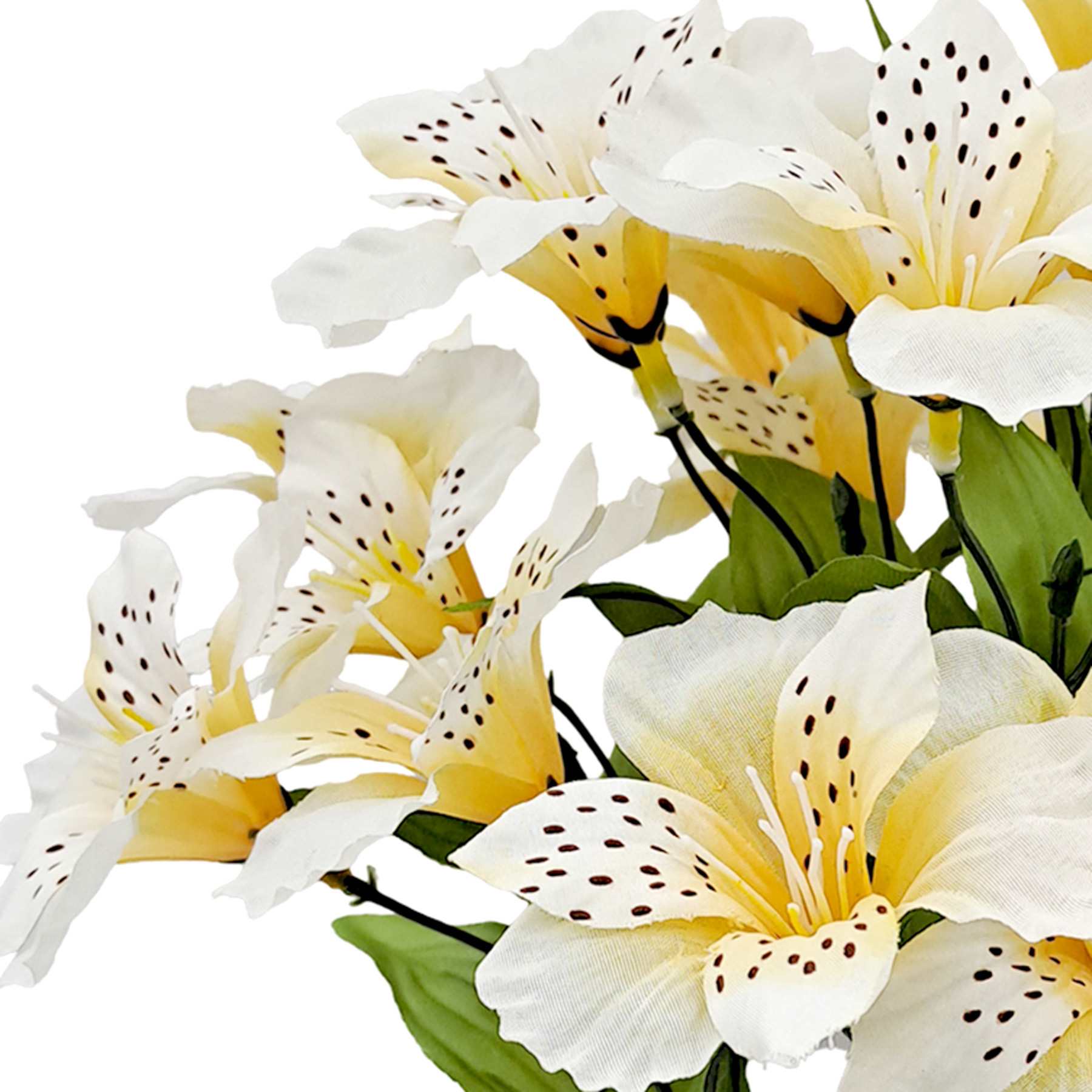 Yellow Alstroemeria Bush, 18"