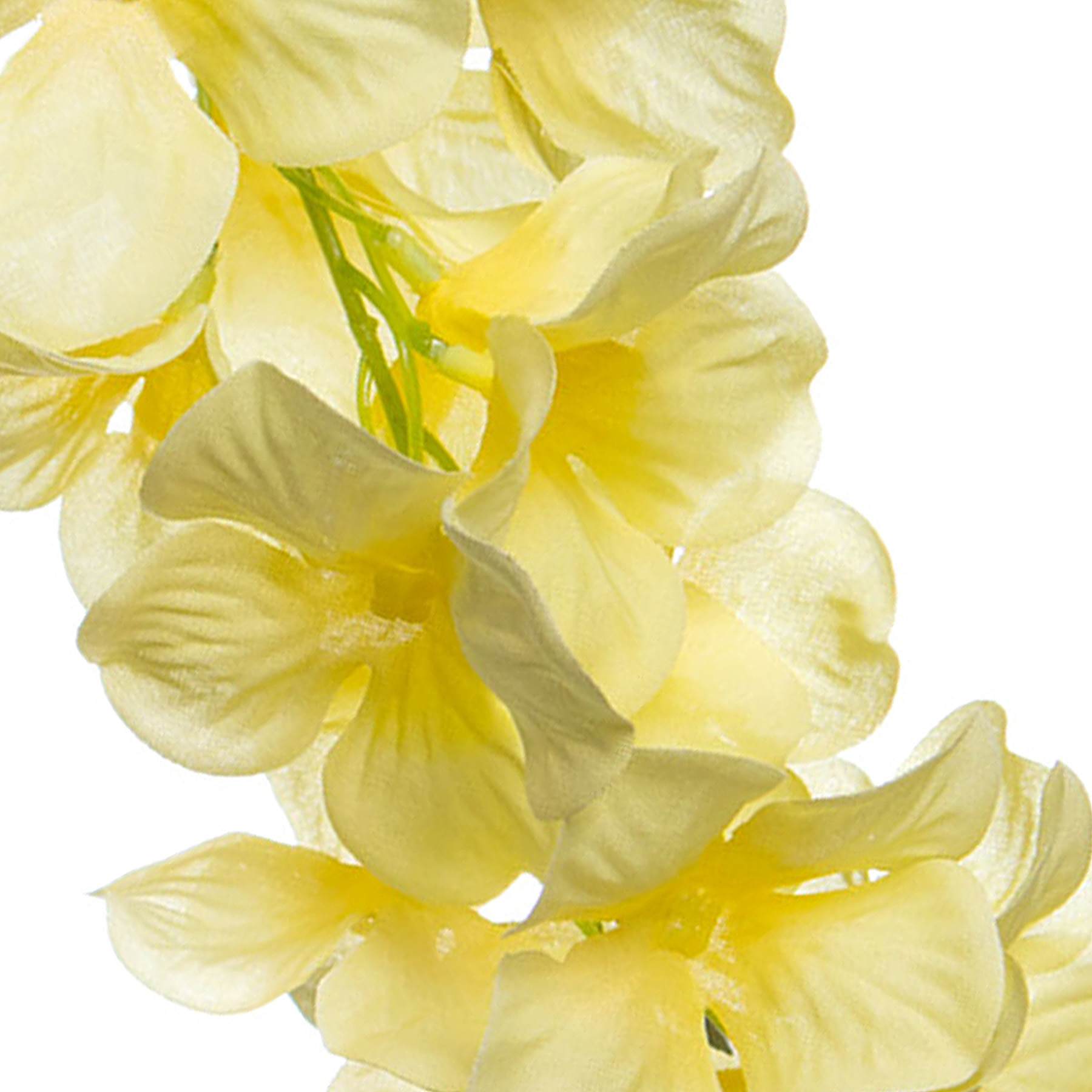 Yellow Hanging Hydrangea Pick, 18"