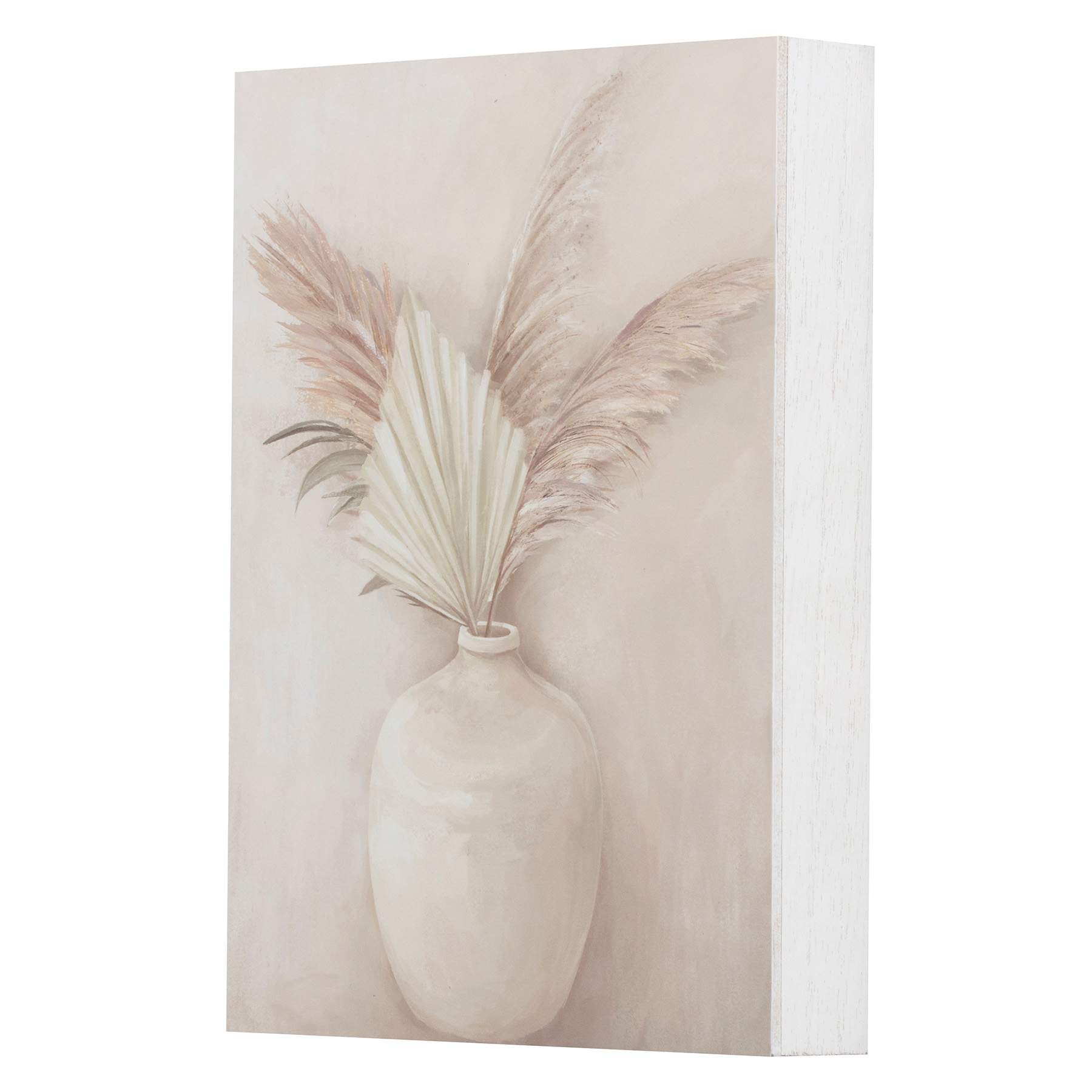 Tracey Boyd Painted Botanical Vase Block, 6x8