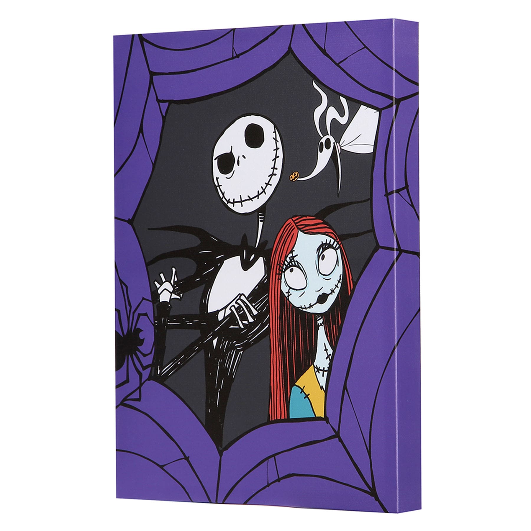 Nightmare Before Christmas Jack, Sally & Zero Canvas Wall Art, 11x14