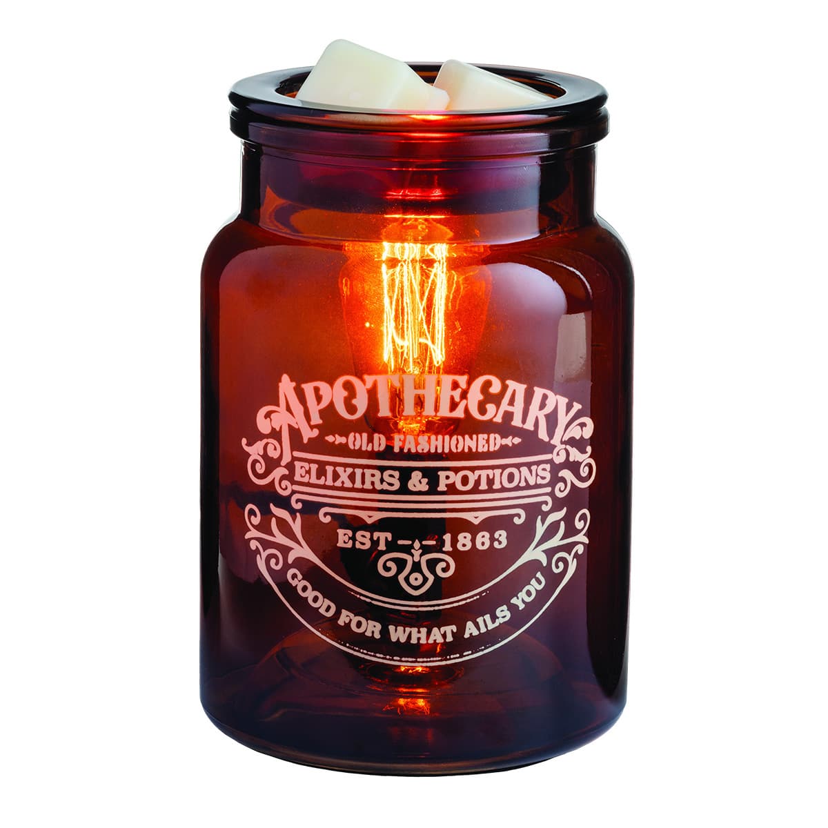 Apothecary Vintage Bulb Fragrance Wax Warmer