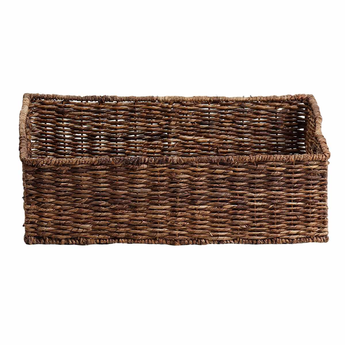 Woven Abaca Under the Bed Basket, Extra Large