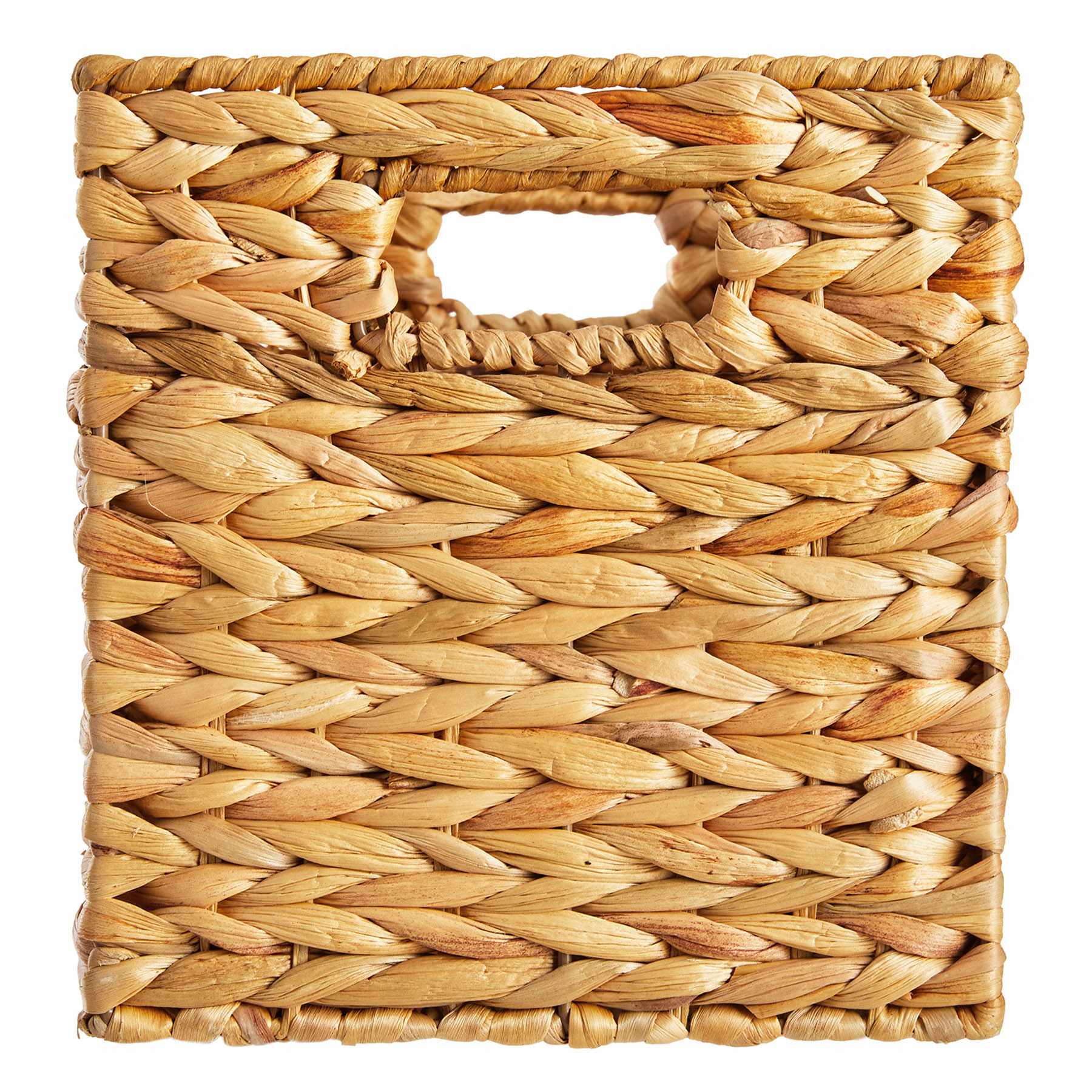 Water Hycacinth Rectangle Basket- Medium