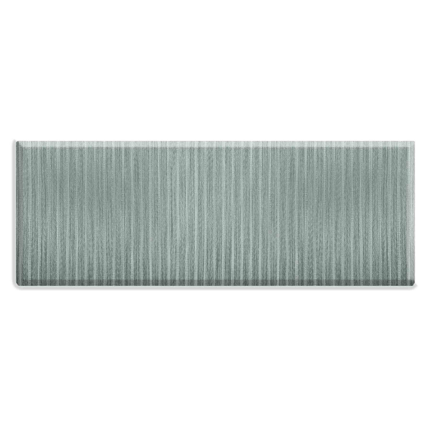 Cook N' Comfort Sage Striped Kitchen Runner, 20x55
