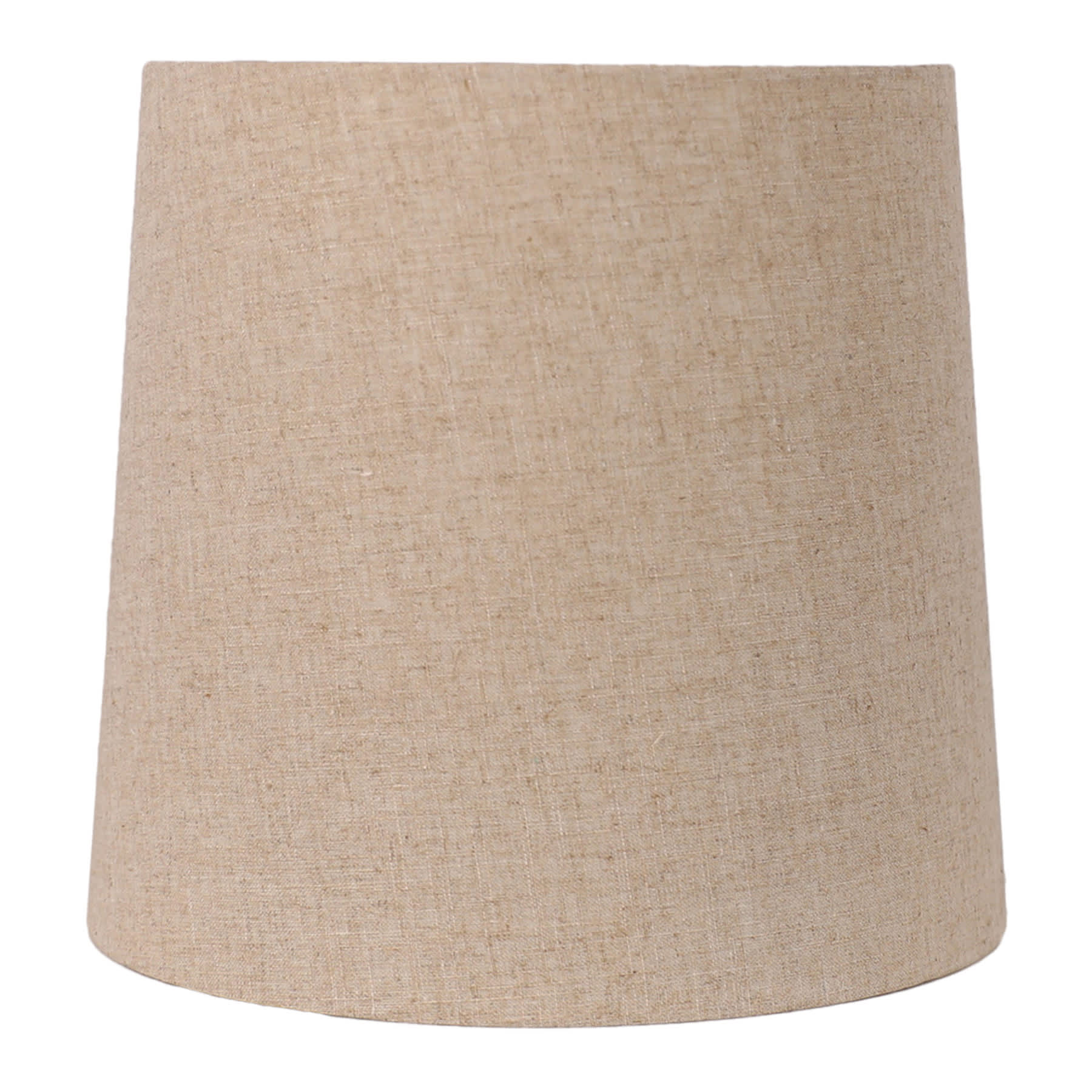 Dark Tan Tapered Drum Large Table Lamp Shade, 13x15x14