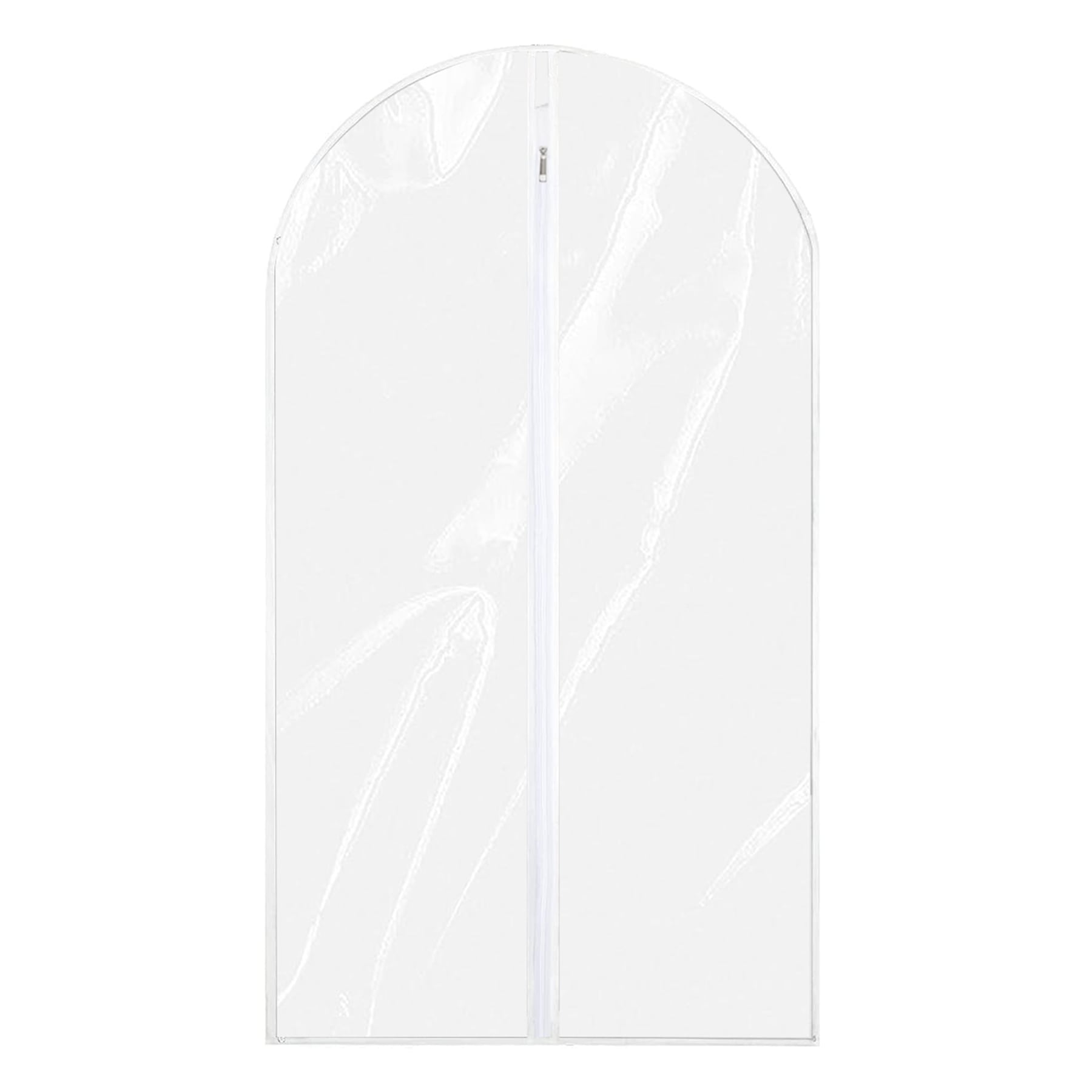 2-Pack Clear Hanging Closet Garment Bag