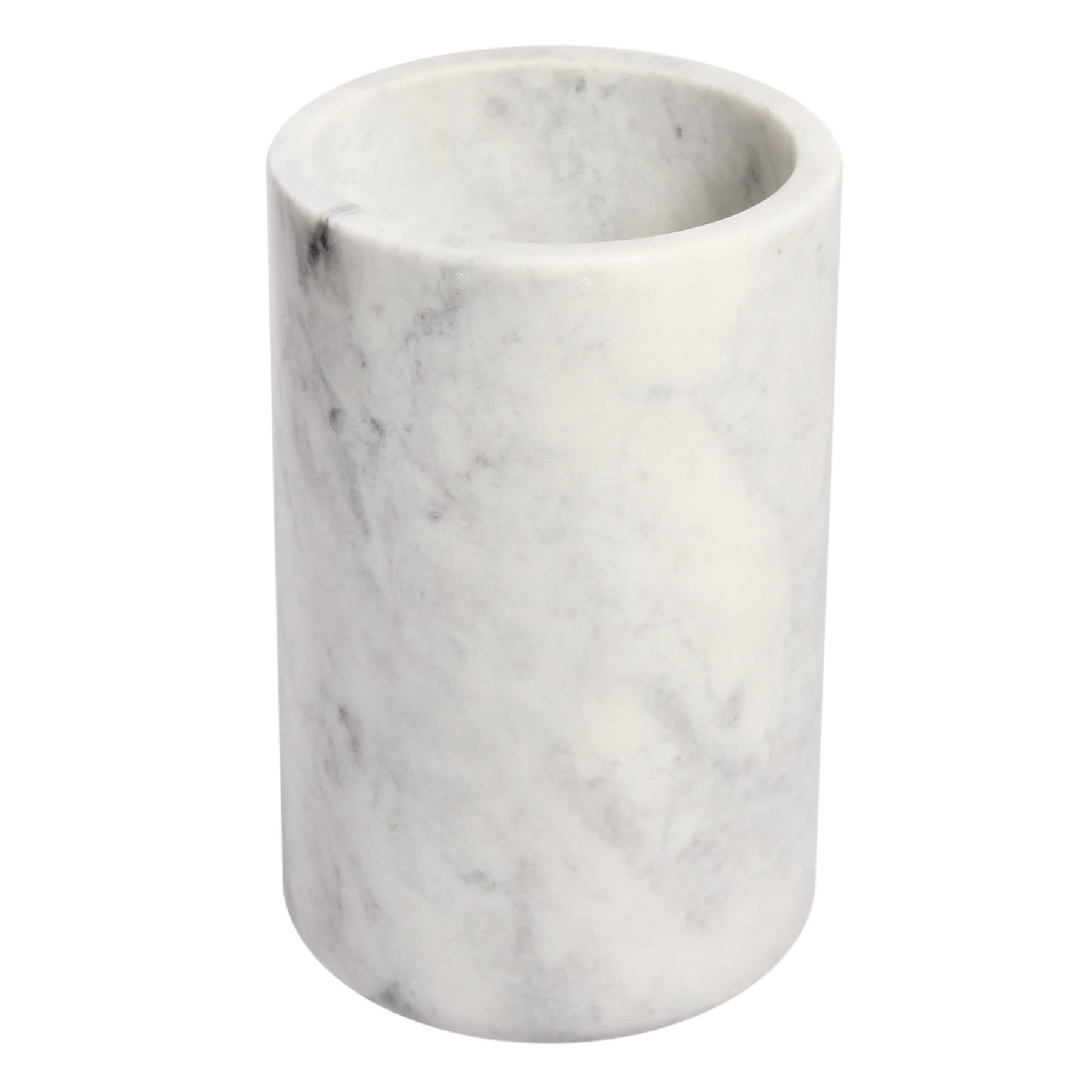 Bistro Marbled Stoneware Utensil Holder