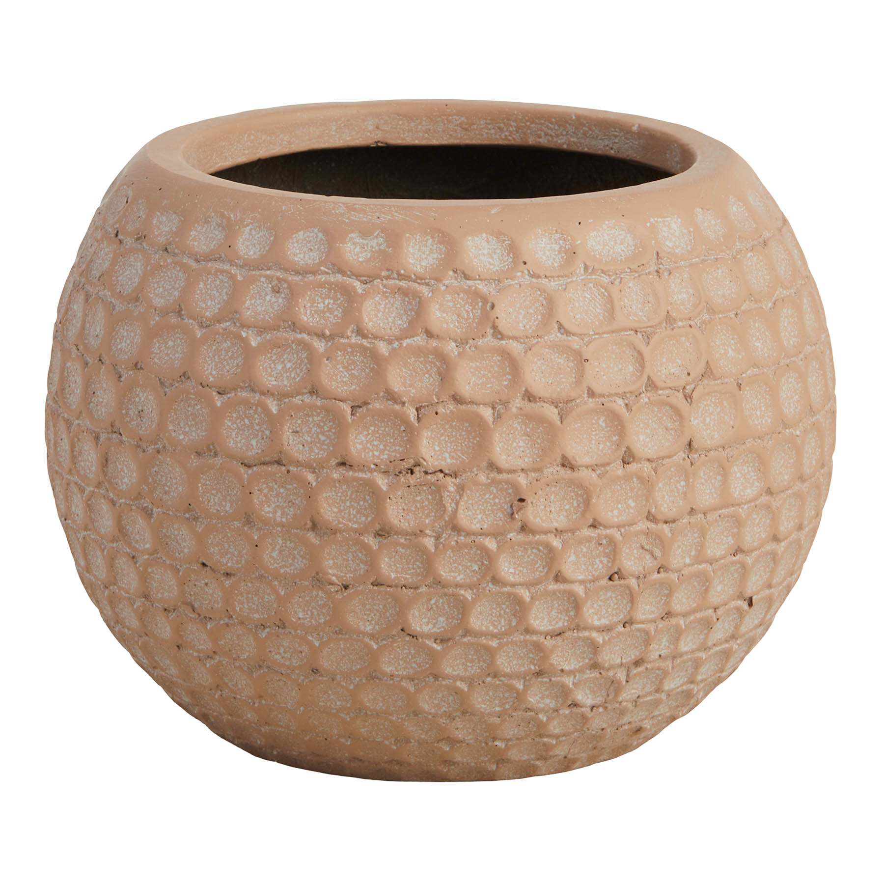Tracey Boyd Natural Round OutdoorPlanter, Small