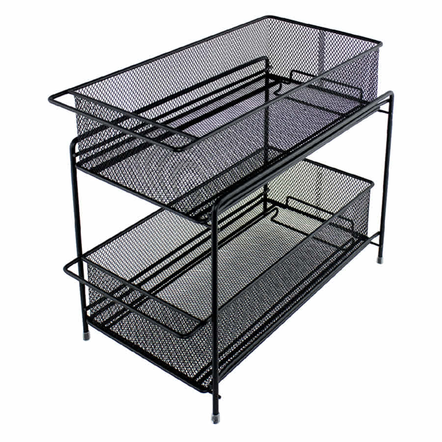 Under the Sink Storage Organizer, Black