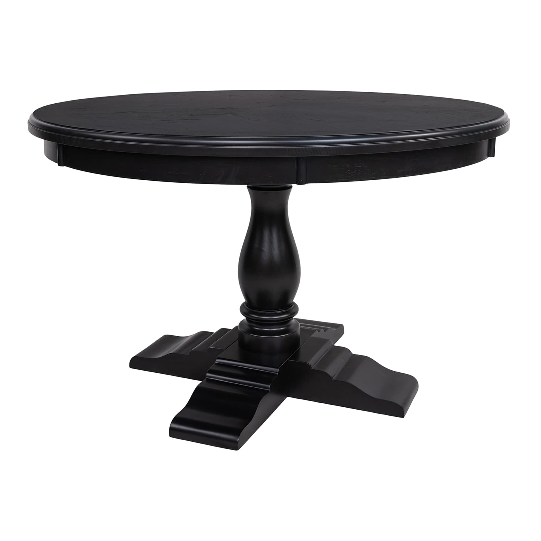 Providence Ava Black Dining Table Base, (Table Top Sold Separately)