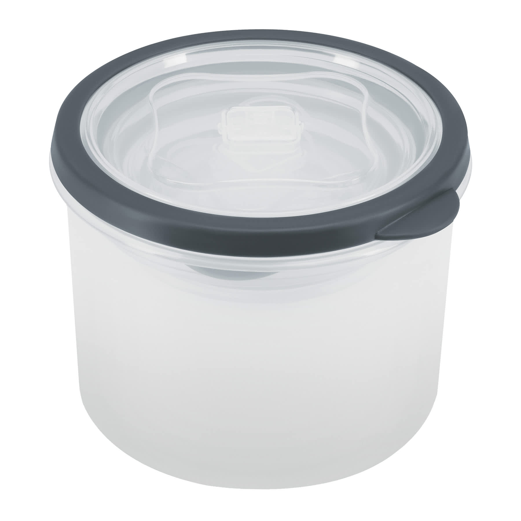 10-Piece Round Plastic Food Storage Set with Vent Lid