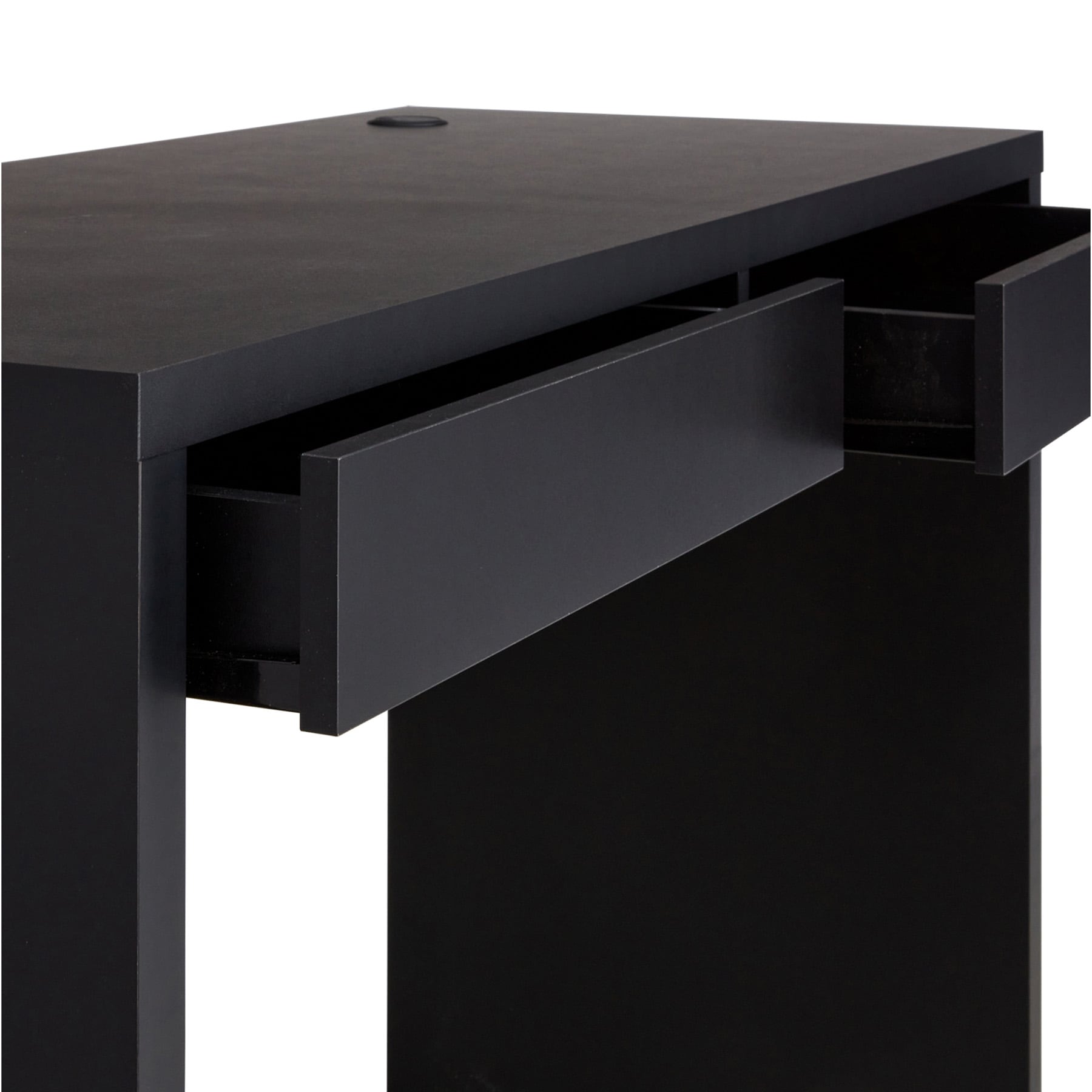 Nolan Black Wooden Desk